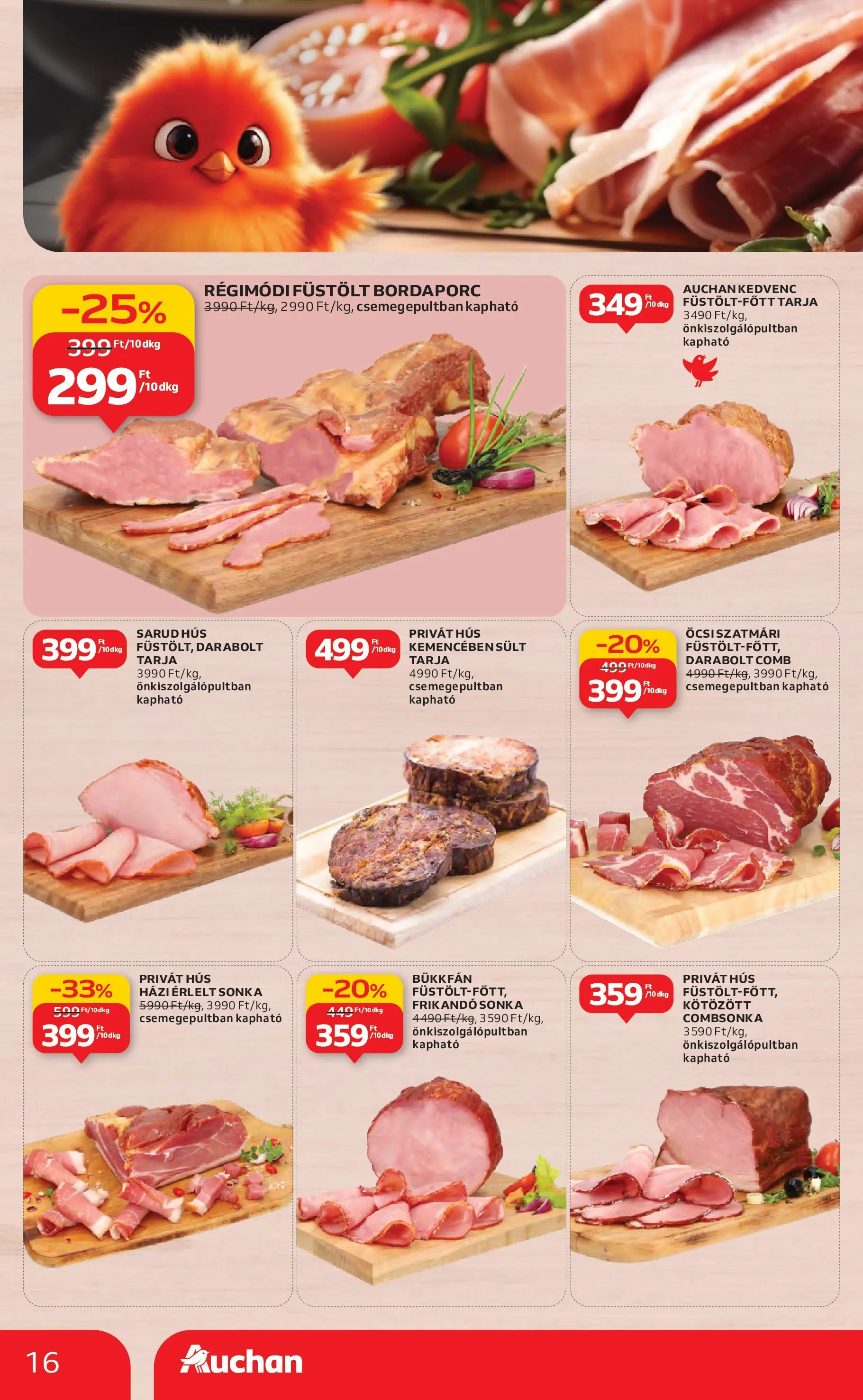 Auchan - Auchan újság érvényessége 11.19.-ig - 2025.11.12. -tól/töl > akció, lapozható szórólap 🛍️ | Oldal: 16