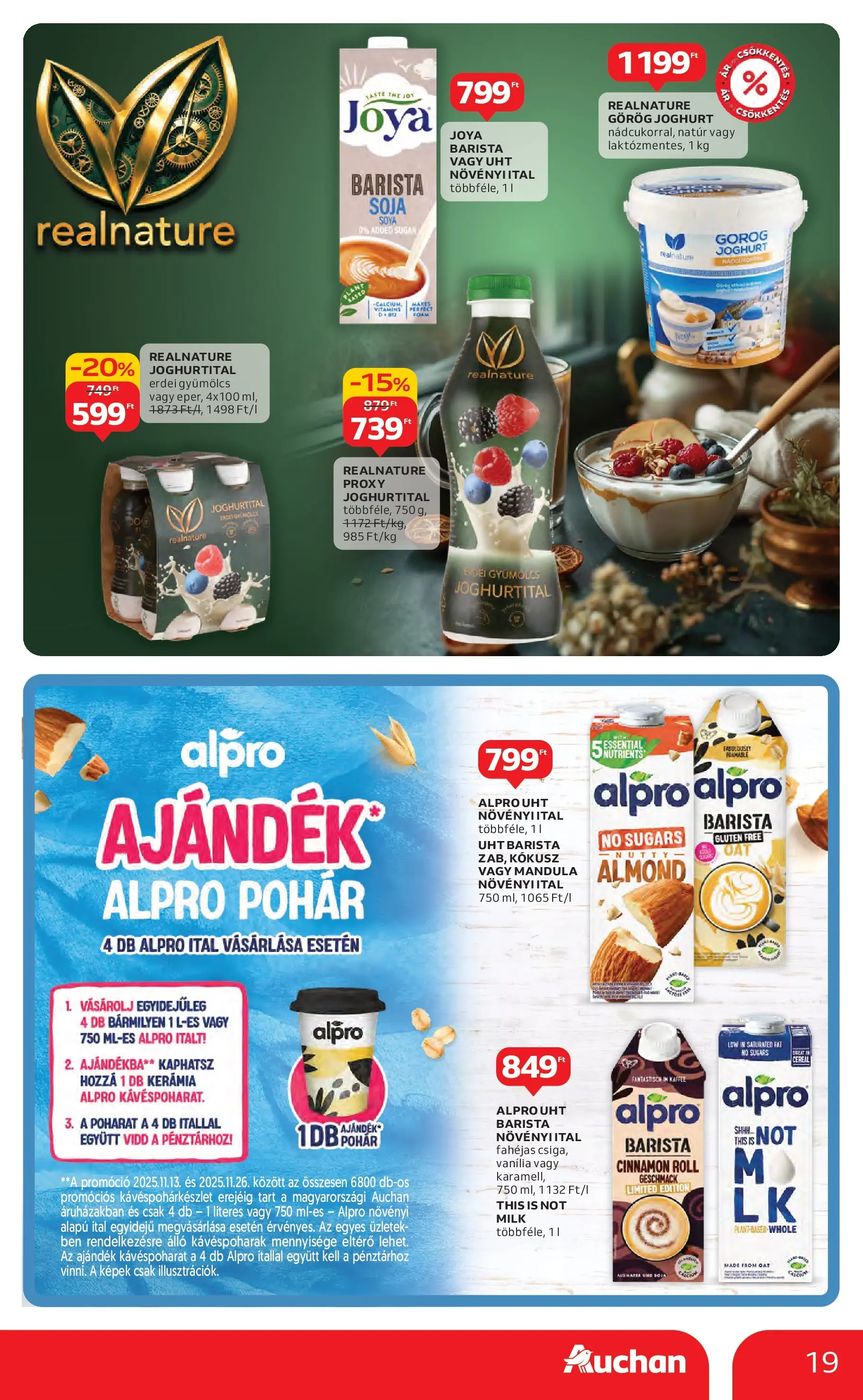 Auchan - Auchan újság érvényessége 11.19.-ig - 2025.11.12. -tól/töl > akció, lapozható szórólap 🛍️ | Oldal: 19