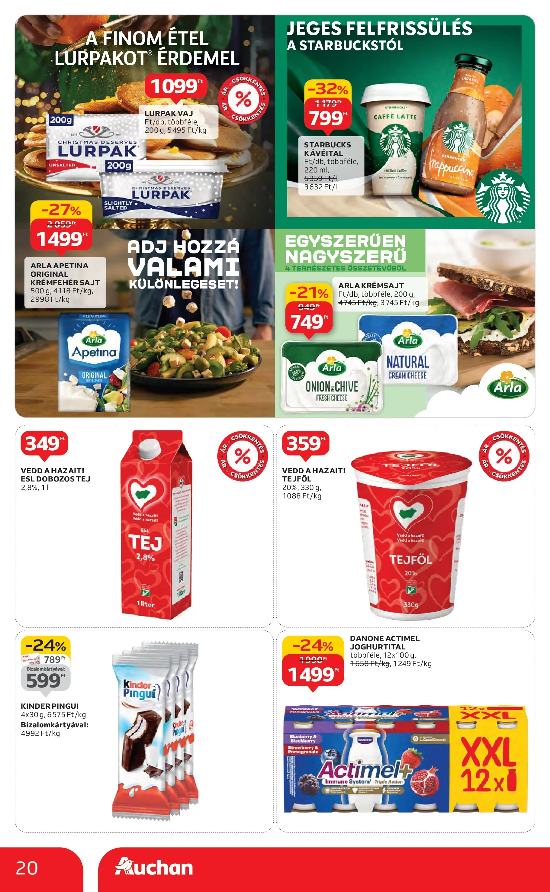 Auchan - Auchan újság érvényessége 11.19.-ig - 2025.11.12. -tól/töl > akció, lapozható szórólap 🛍️ | Oldal: 20