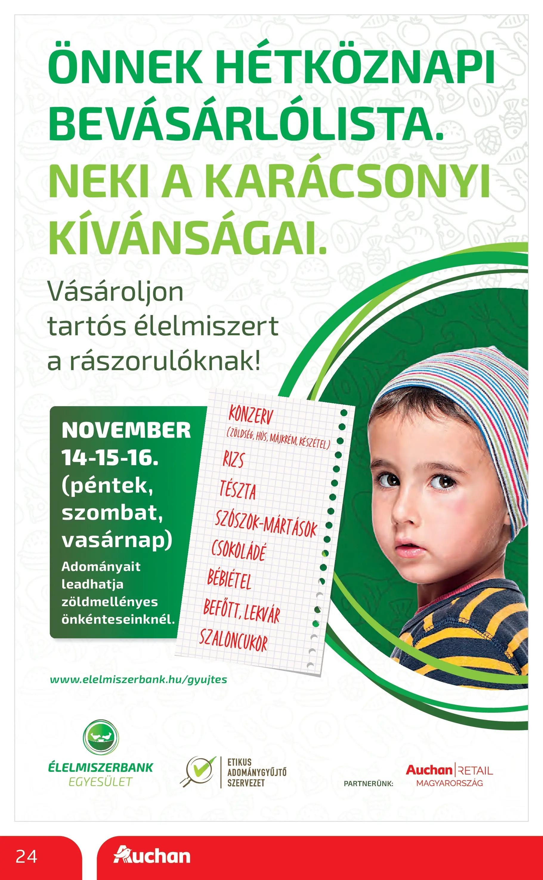 Auchan - Auchan újság érvényessége 11.19.-ig - 2025.11.12. -tól/töl > akció, lapozható szórólap 🛍️ | Oldal: 24