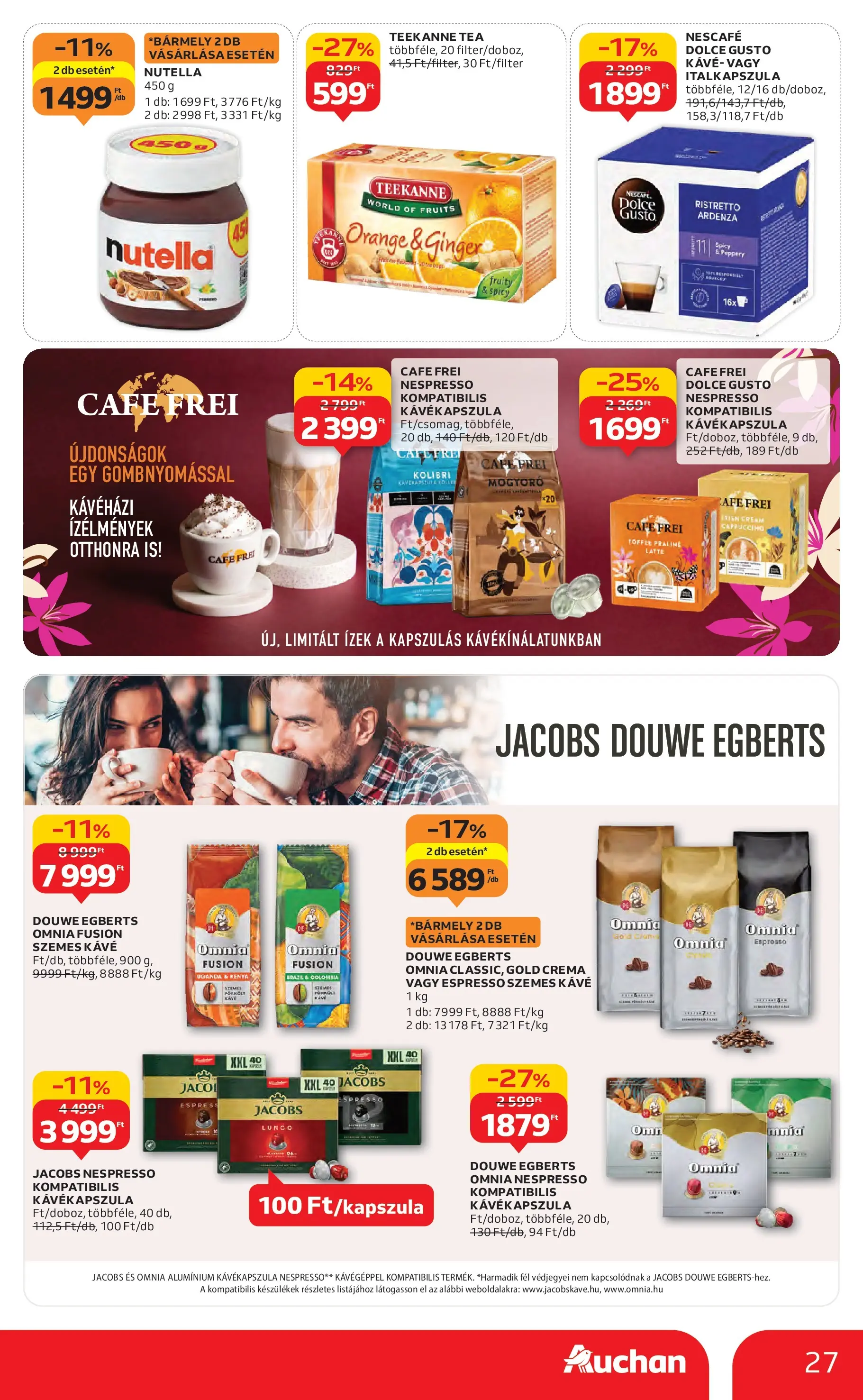 Auchan - Auchan újság érvényessége 11.19.-ig - 2025.11.12. -tól/töl > akció, lapozható szórólap 🛍️ | Oldal: 27