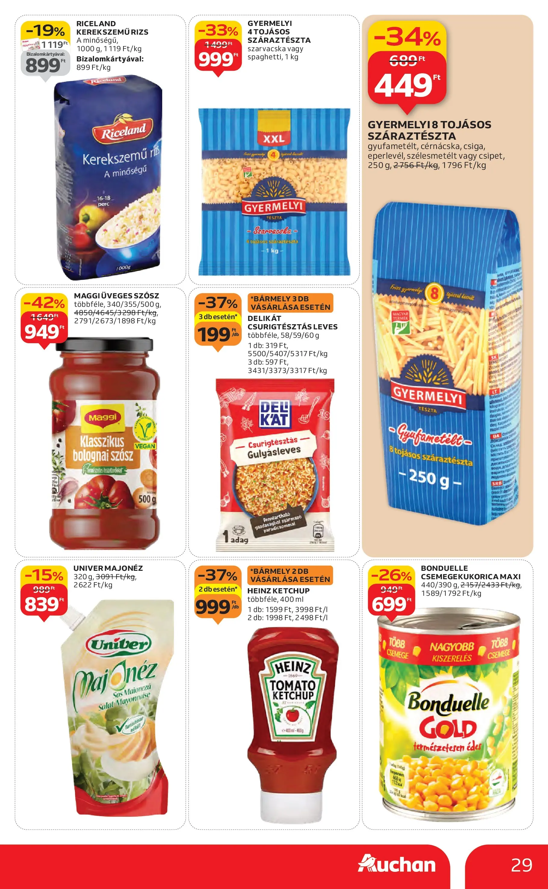 Auchan - Auchan újság érvényessége 11.19.-ig - 2025.11.12. -tól/töl > akció, lapozható szórólap 🛍️ | Oldal: 29