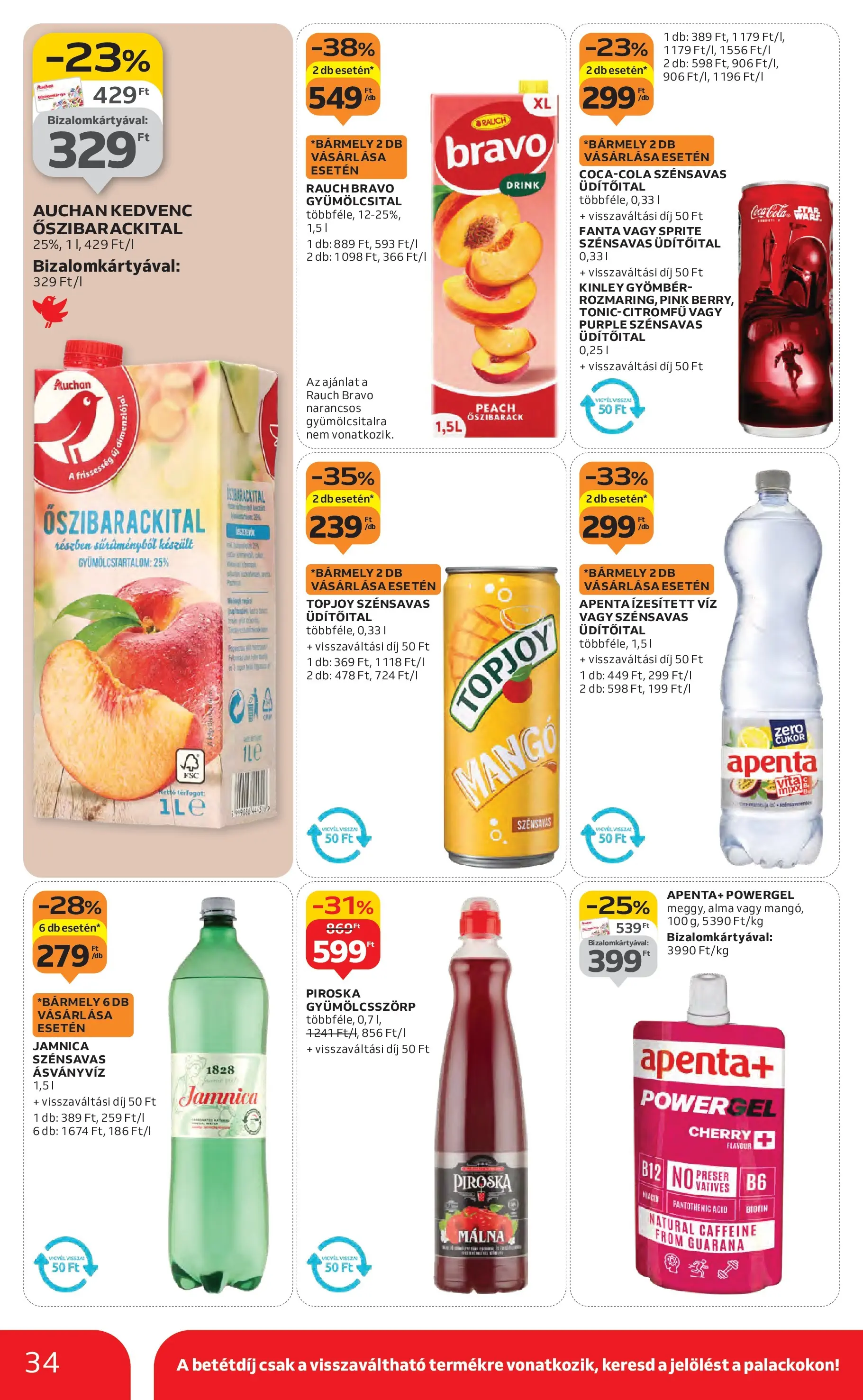 Auchan - Auchan újság érvényessége 11.19.-ig - 2025.11.12. -tól/töl > akció, lapozható szórólap 🛍️ | Oldal: 34