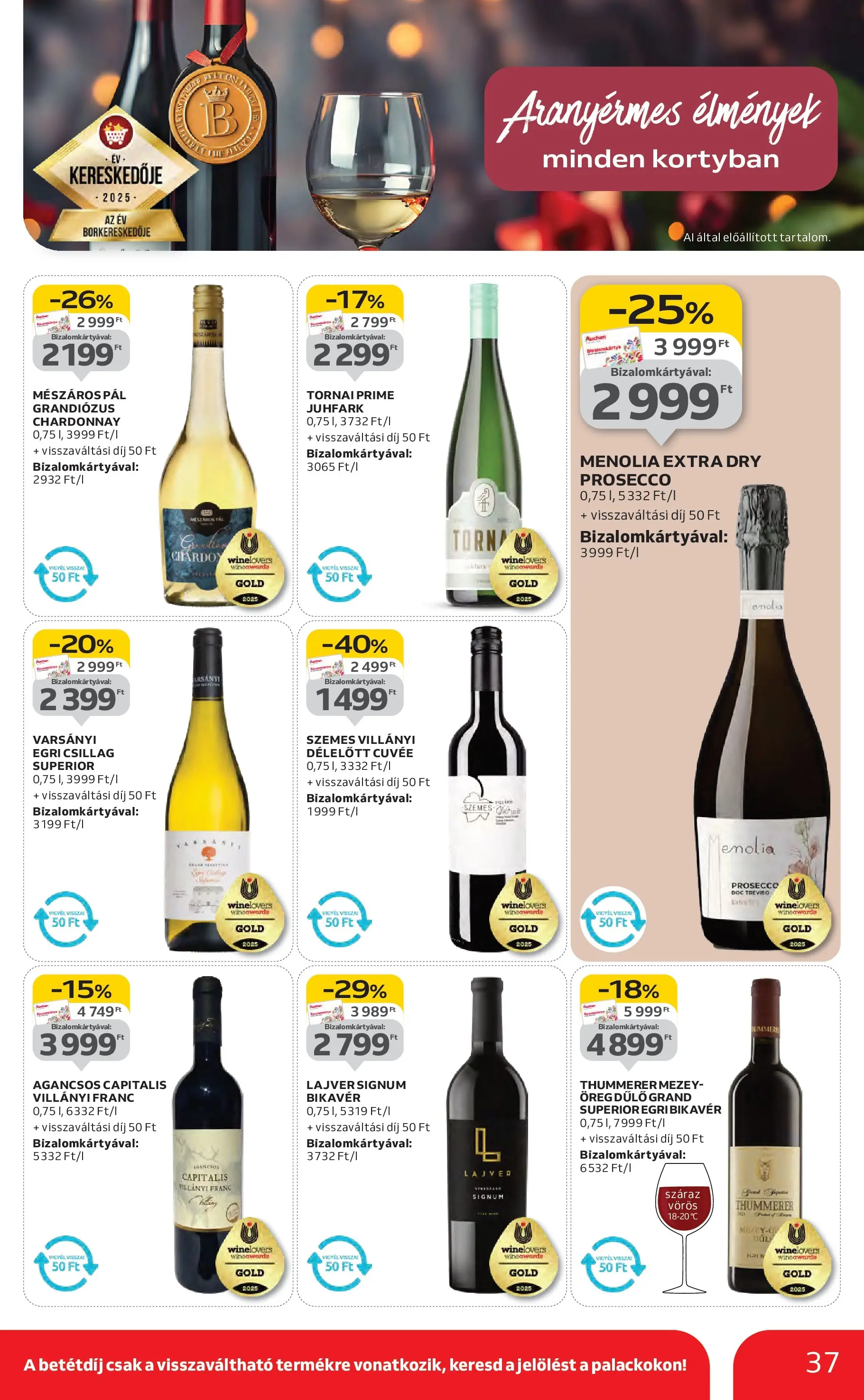 Auchan - Auchan újság érvényessége 11.19.-ig - 2025.11.12. -tól/töl > akció, lapozható szórólap 🛍️ | Oldal: 37