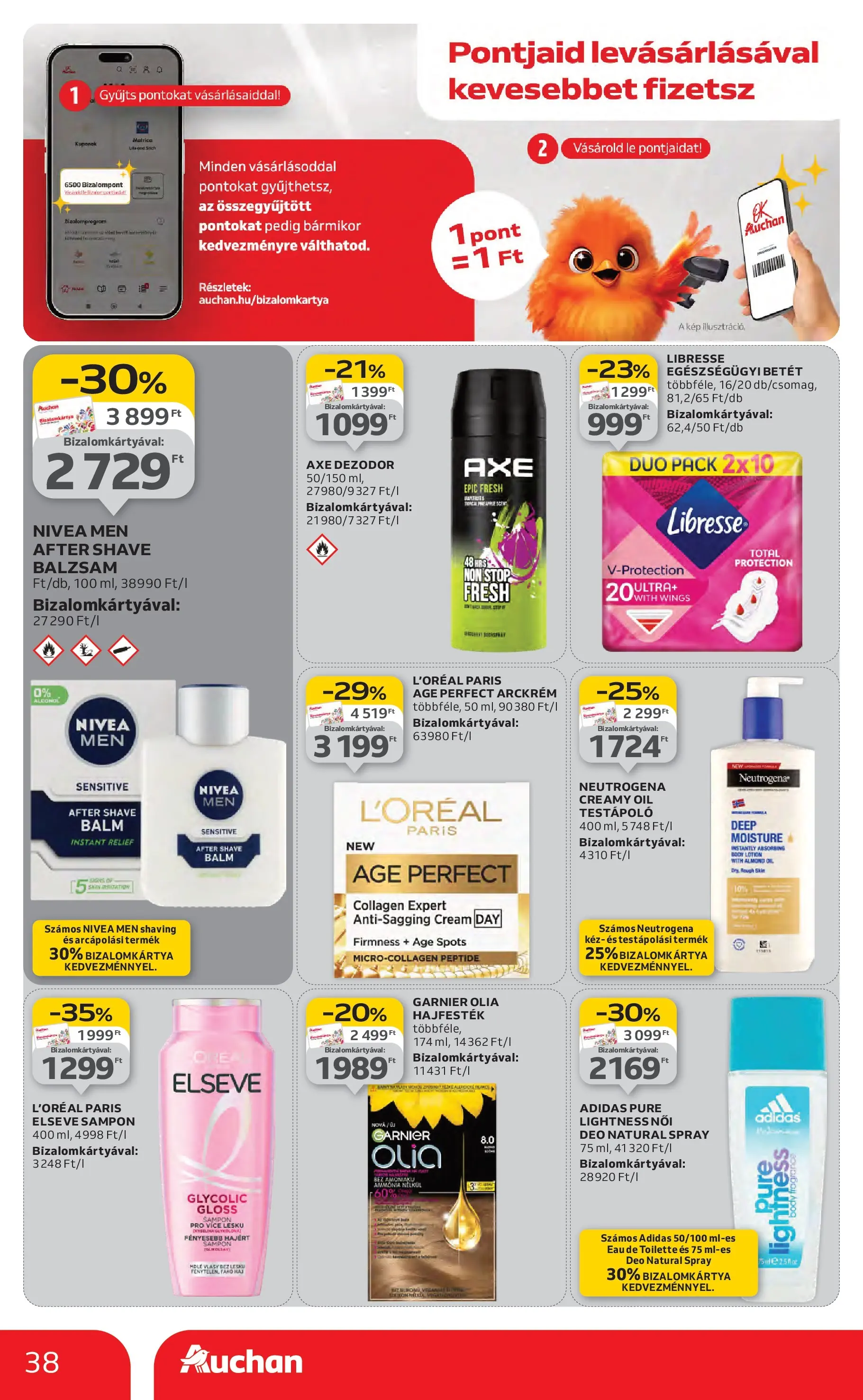 Auchan - Auchan újság érvényessége 11.19.-ig - 2025.11.12. -tól/töl > akció, lapozható szórólap 🛍️ | Oldal: 38