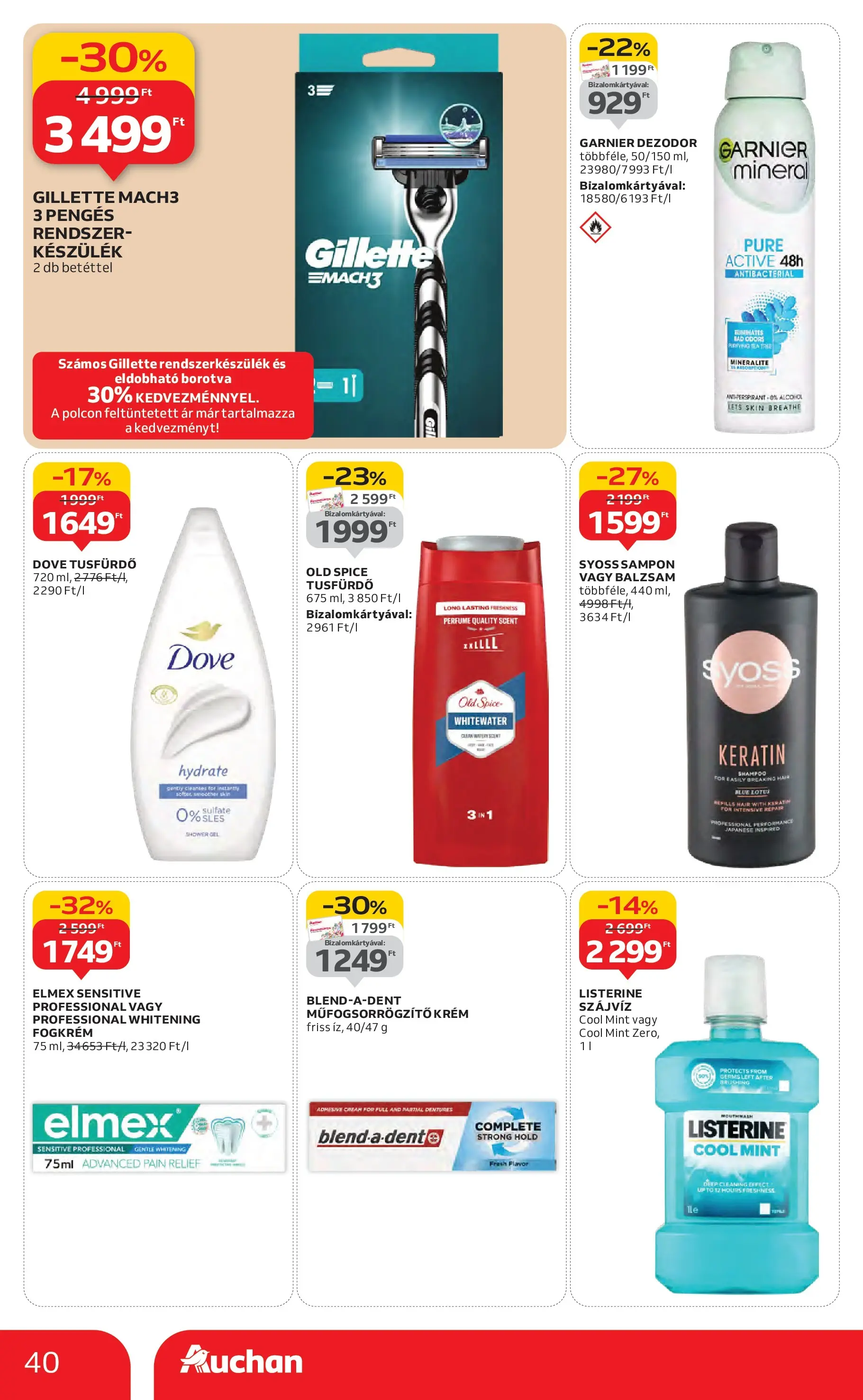 Auchan - Auchan újság érvényessége 11.19.-ig - 2025.11.12. -tól/töl > akció, lapozható szórólap 🛍️ | Oldal: 40