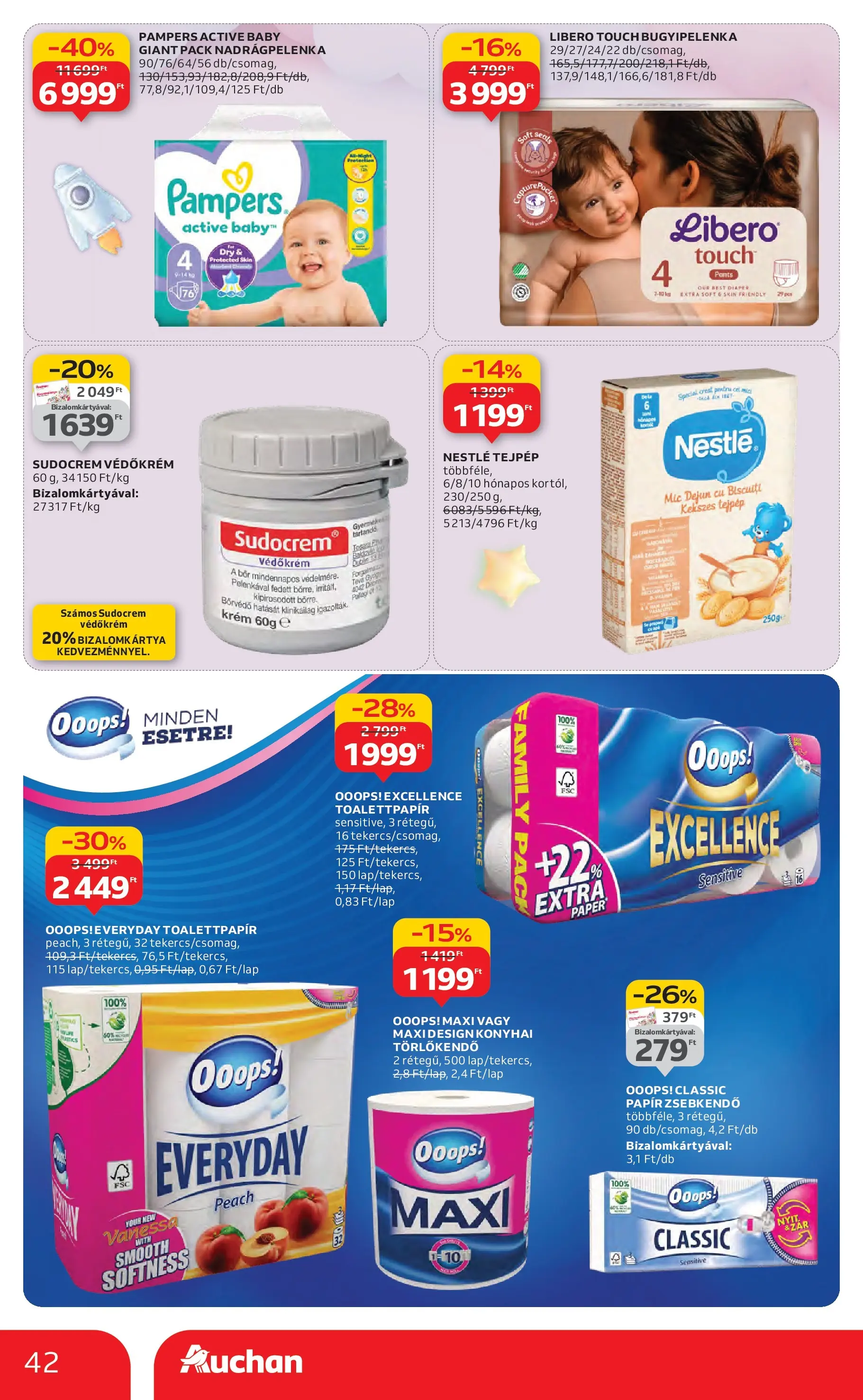 Auchan - Auchan újság érvényessége 11.19.-ig - 2025.11.12. -tól/töl > akció, lapozható szórólap 🛍️ | Oldal: 42