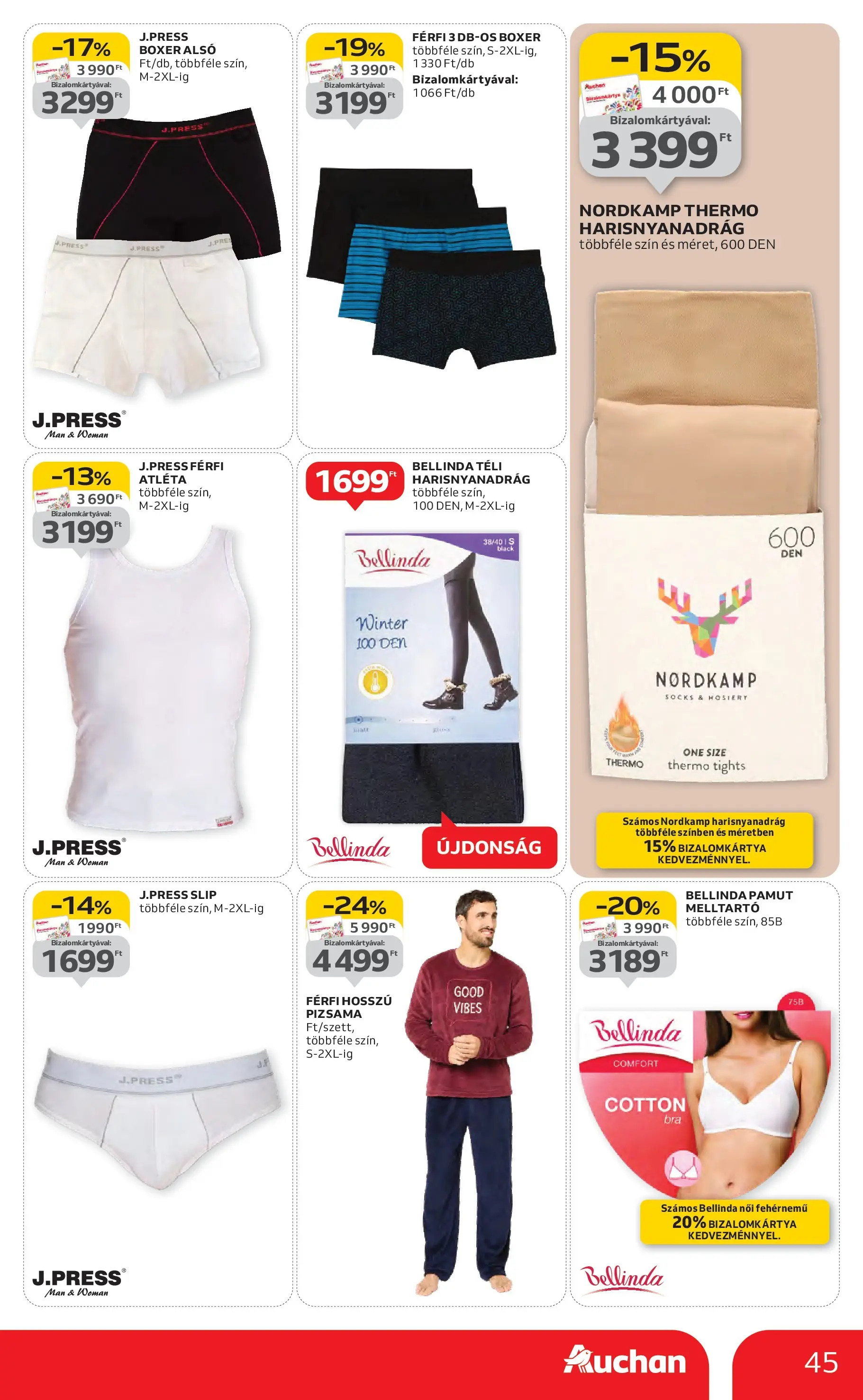 Auchan - Auchan újság érvényessége 11.19.-ig - 2025.11.12. -tól/töl > akció, lapozható szórólap 🛍️ | Oldal: 45