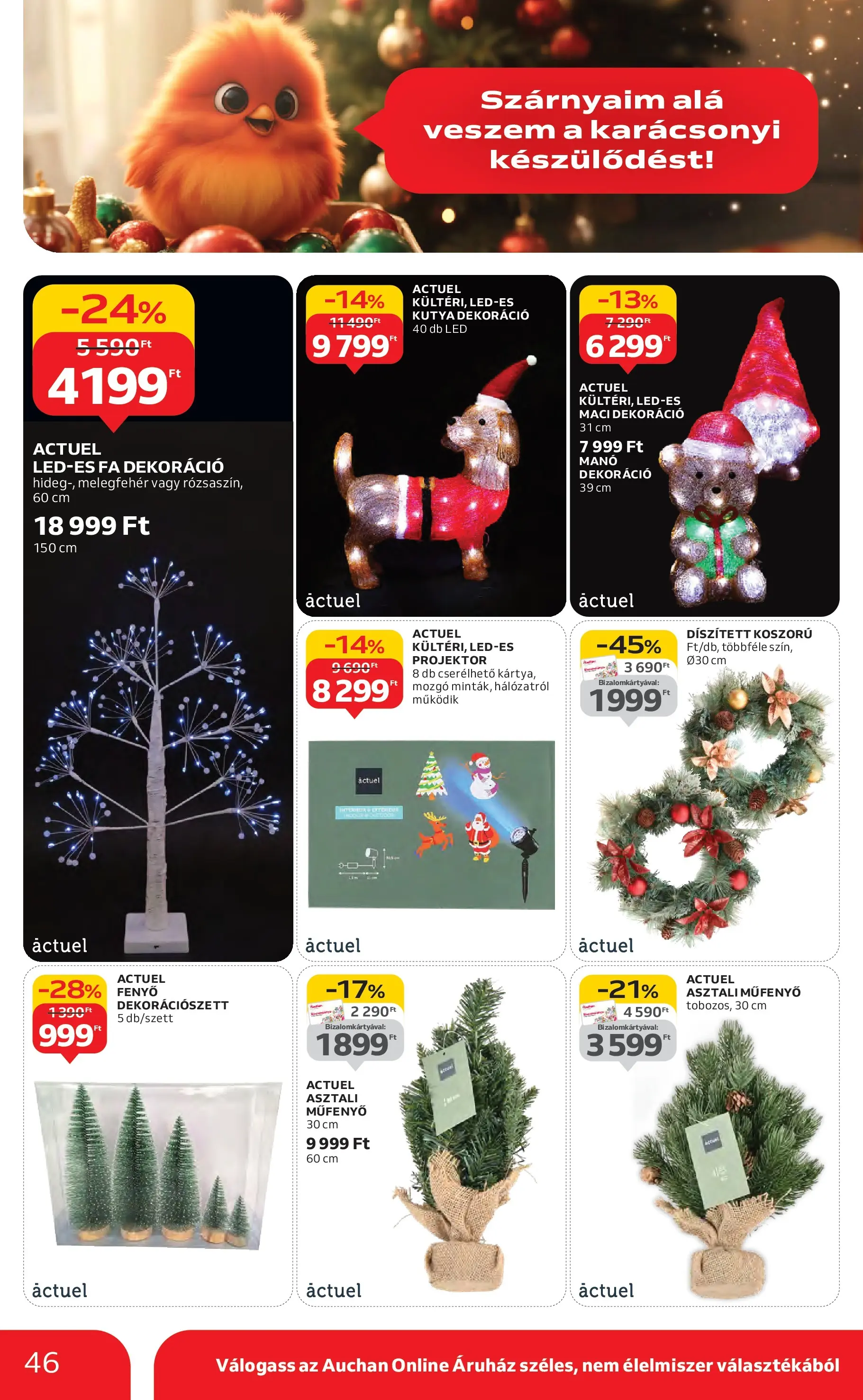 Auchan - Auchan újság érvényessége 11.19.-ig - 2025.11.12. -tól/töl > akció, lapozható szórólap 🛍️ | Oldal: 46