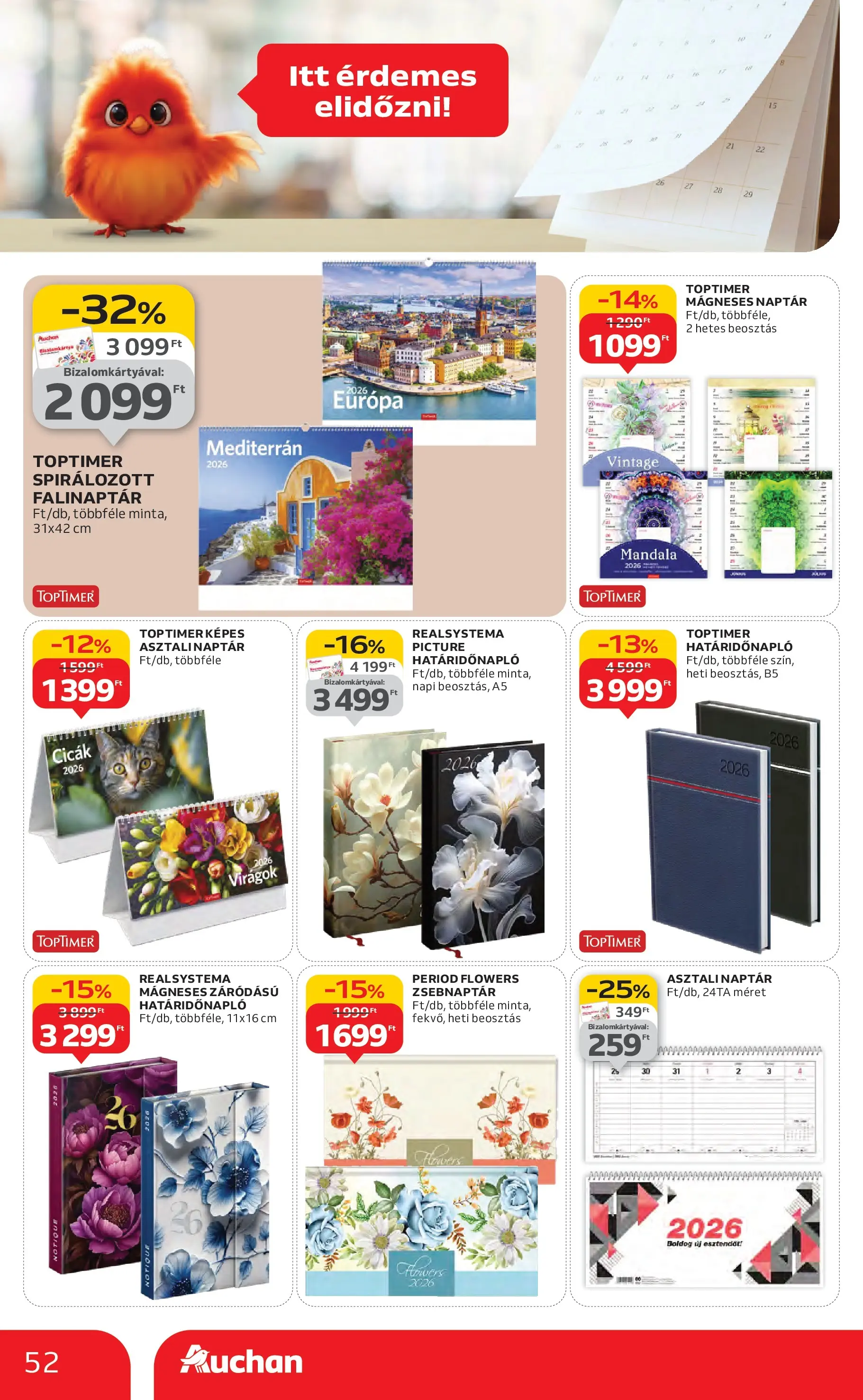 Auchan - Auchan újság érvényessége 11.19.-ig - 2025.11.12. -tól/töl > akció, lapozható szórólap 🛍️ | Oldal: 52