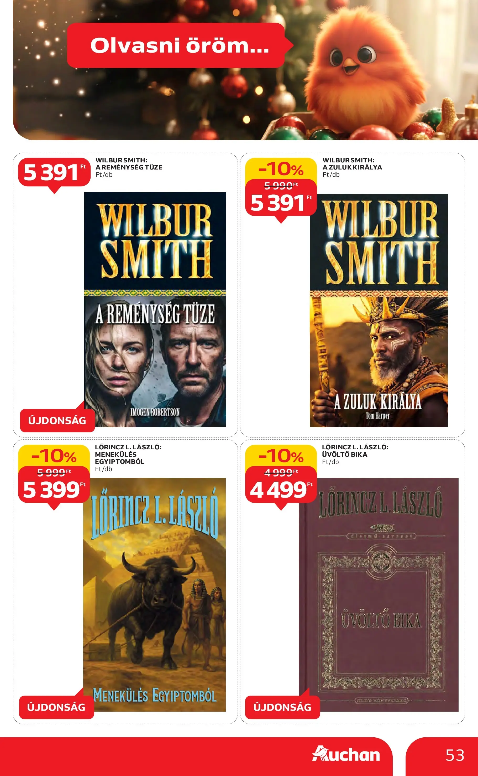 Auchan - Auchan újság érvényessége 11.19.-ig - 2025.11.12. -tól/töl > akció, lapozható szórólap 🛍️ | Oldal: 53