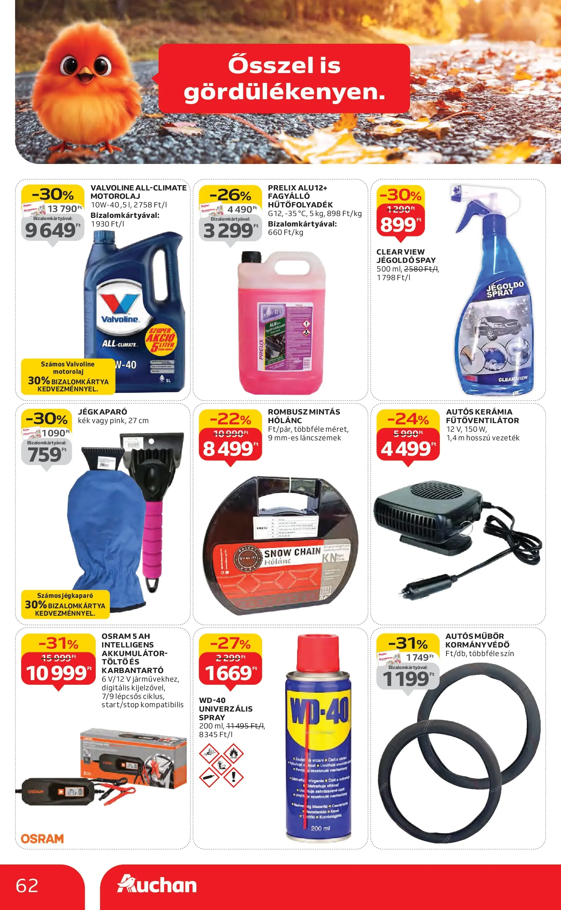 Auchan - Auchan újság érvényessége 11.19.-ig - 2025.11.12. -tól/töl > akció, lapozható szórólap 🛍️ | Oldal: 62