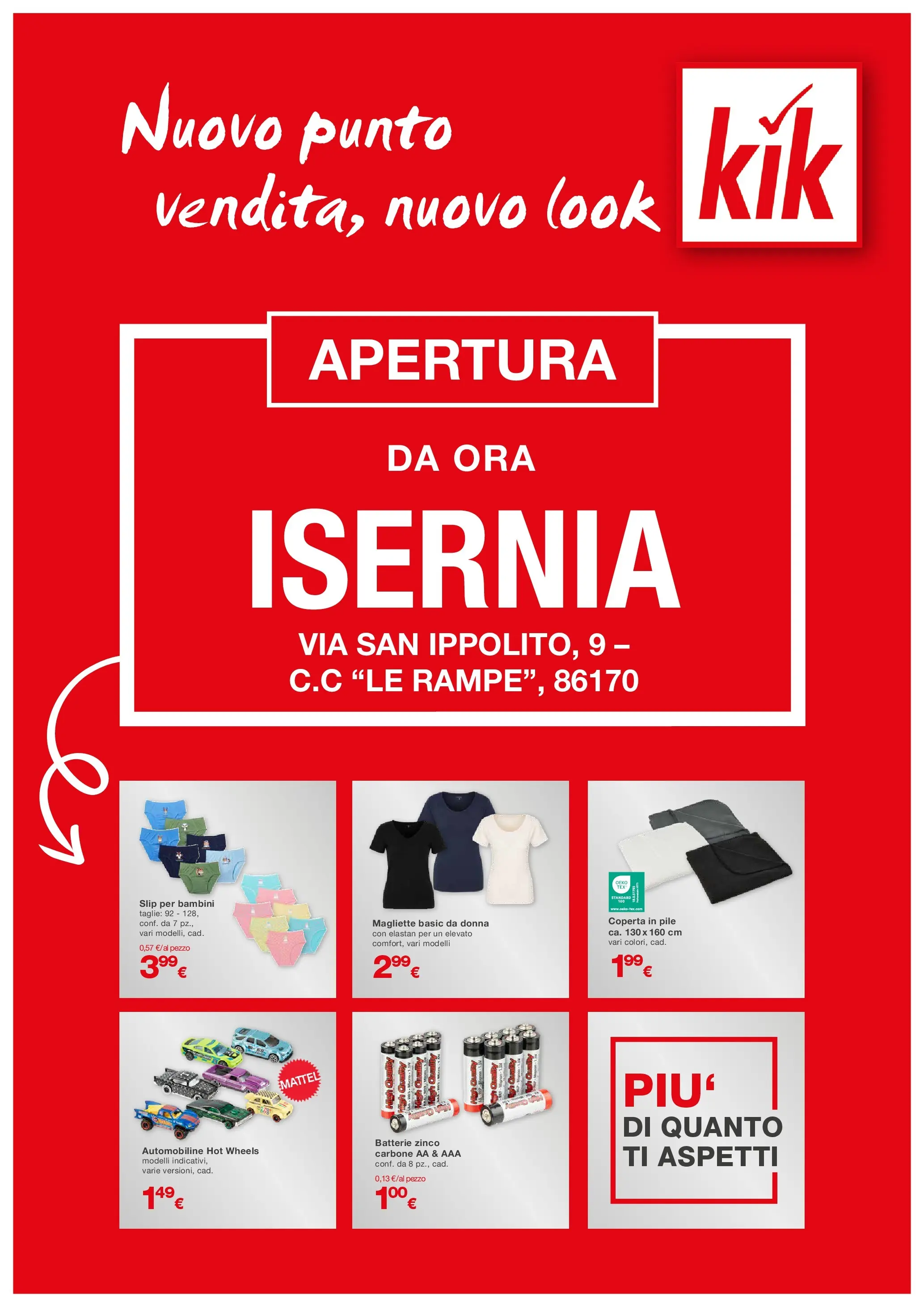 Nuovo KiK - KiK volantino fino al 16.11.2025 dal 12/11/2025 > offerte anteprima 🛍️ | Pagina: 1