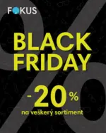 Fokus optik Ulovte si slevu - 20 % na ve&scaron;ker&yacute; sortiment &ndash; do 30.11.2025