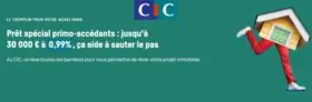Un prêt spécial primo-accédants1 : jusqu'à 30 000 € à 0,99% sur 10% du montant emprunté, ça aide à sauter le pas