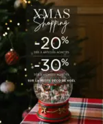Bouchara Xmas Shopping | -20% dès 3 & -30% dès 5 - au 07.12.2025