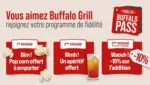 Buffalo Grill -10% sur l'addition - au 30.11.2025