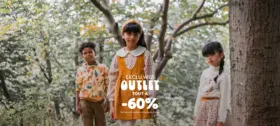 OUTLET: everything at 60% off