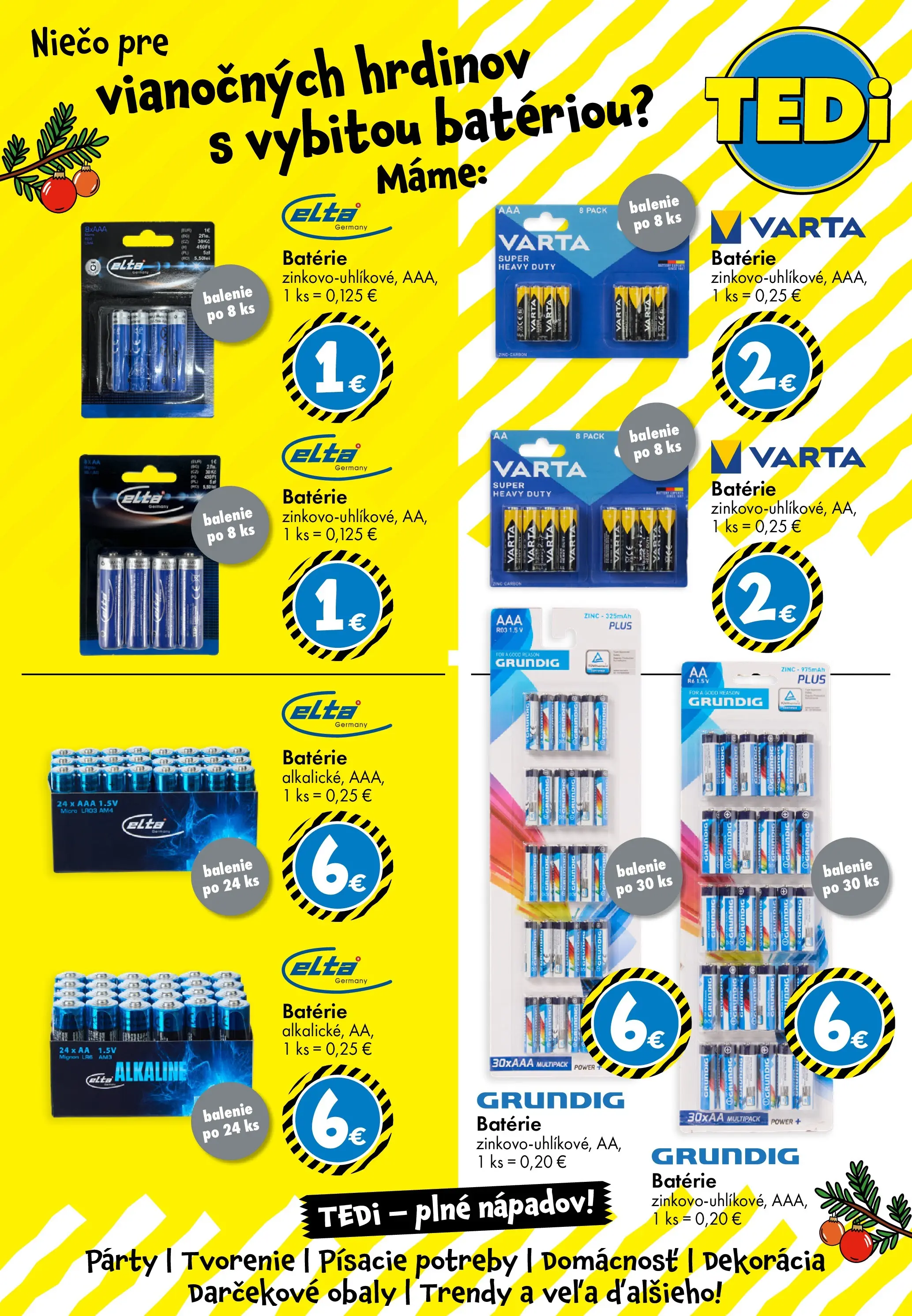 TEDi - TEDi - plné nápadov od 12.11.2025 → Aktuálna ponuka online | Strana: 23