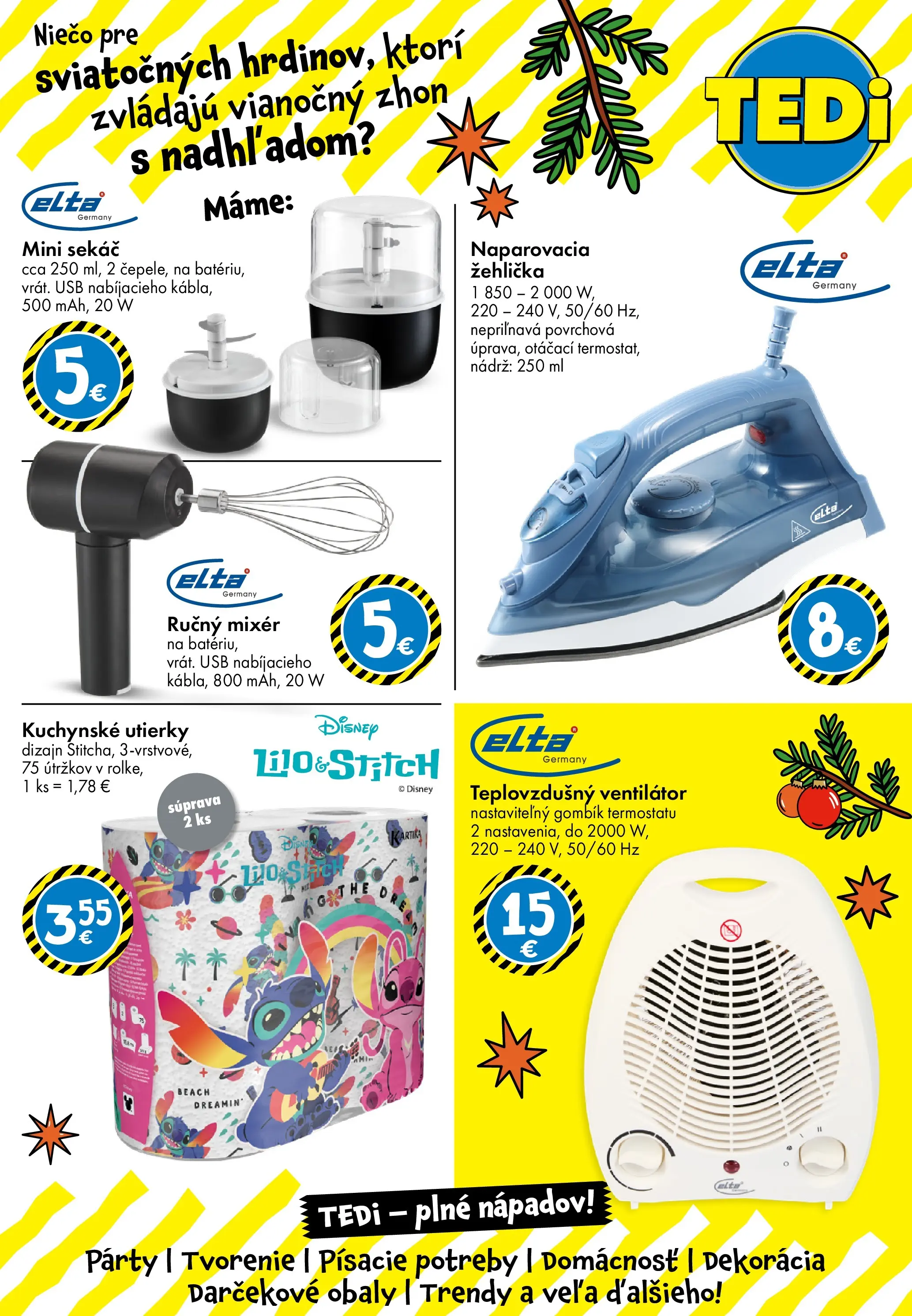 TEDi - TEDi - plné nápadov od 12.11.2025 → Aktuálna ponuka online | Strana: 33