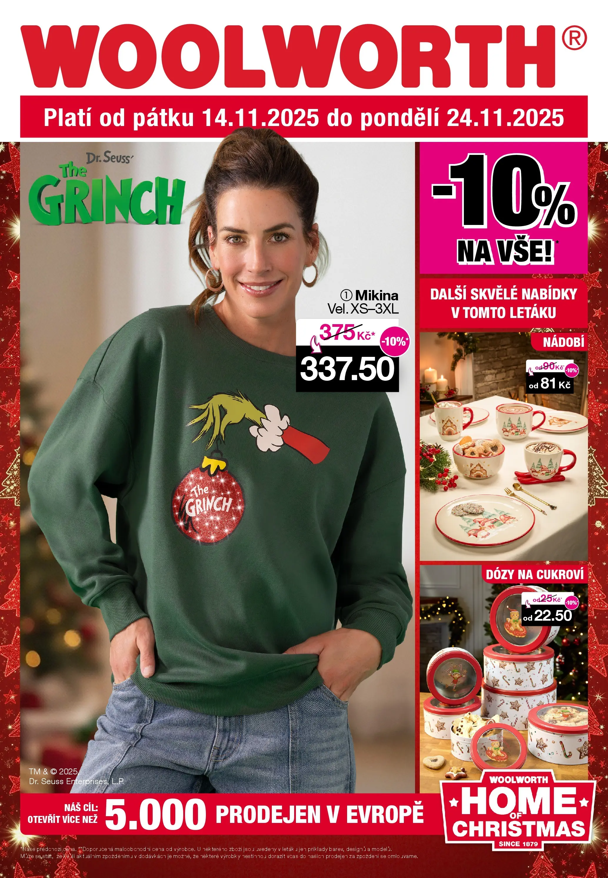 Woolworth leták - Jihlava, Opava, Zlín od 14.11.2025 - akční nabídka | Strana: 1
