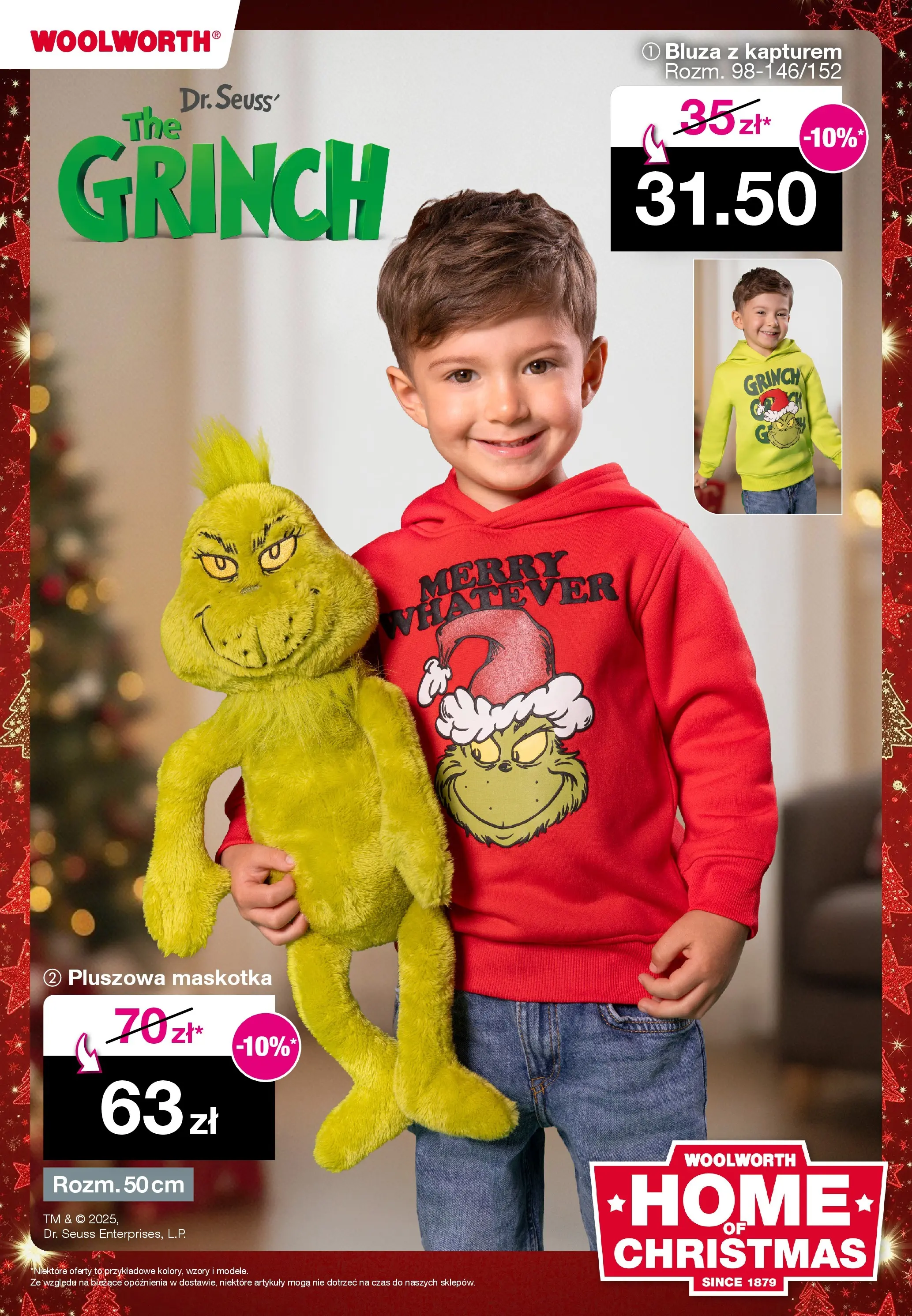 Woolworth - Woolworth: Cotygodniowe oferty od (13.11.2025 - 24.11.2025) | Strona: 4 | Produkty: Bluza z kapturem