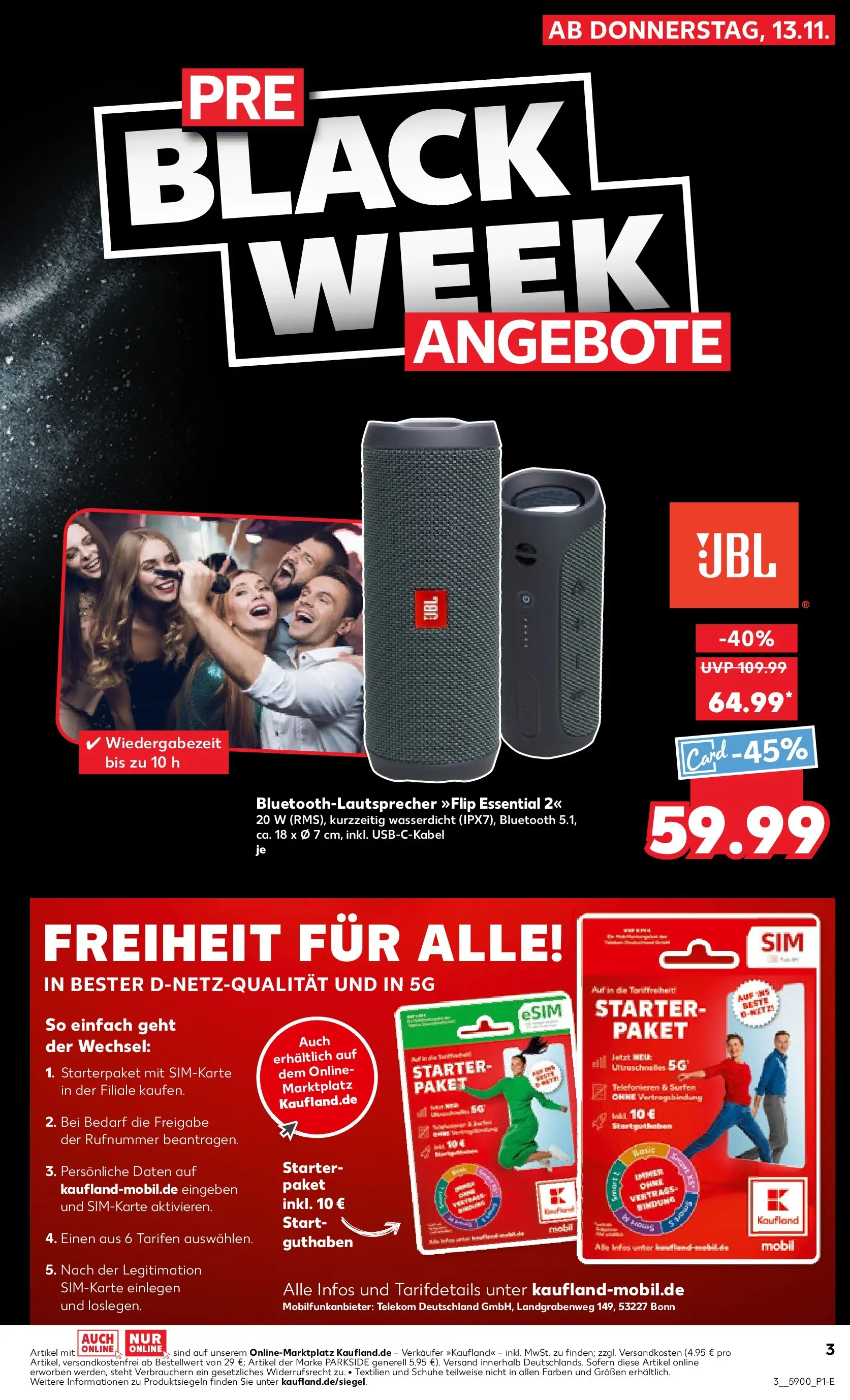 Prospekt Kaufland ab 12.11.2025 » Angebote Online zum Blättern | Seite: 3