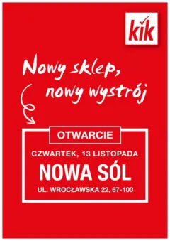 Pogląd oferty "Kik Gazetka - Nowa Sól" - ważna od 12.11.2025