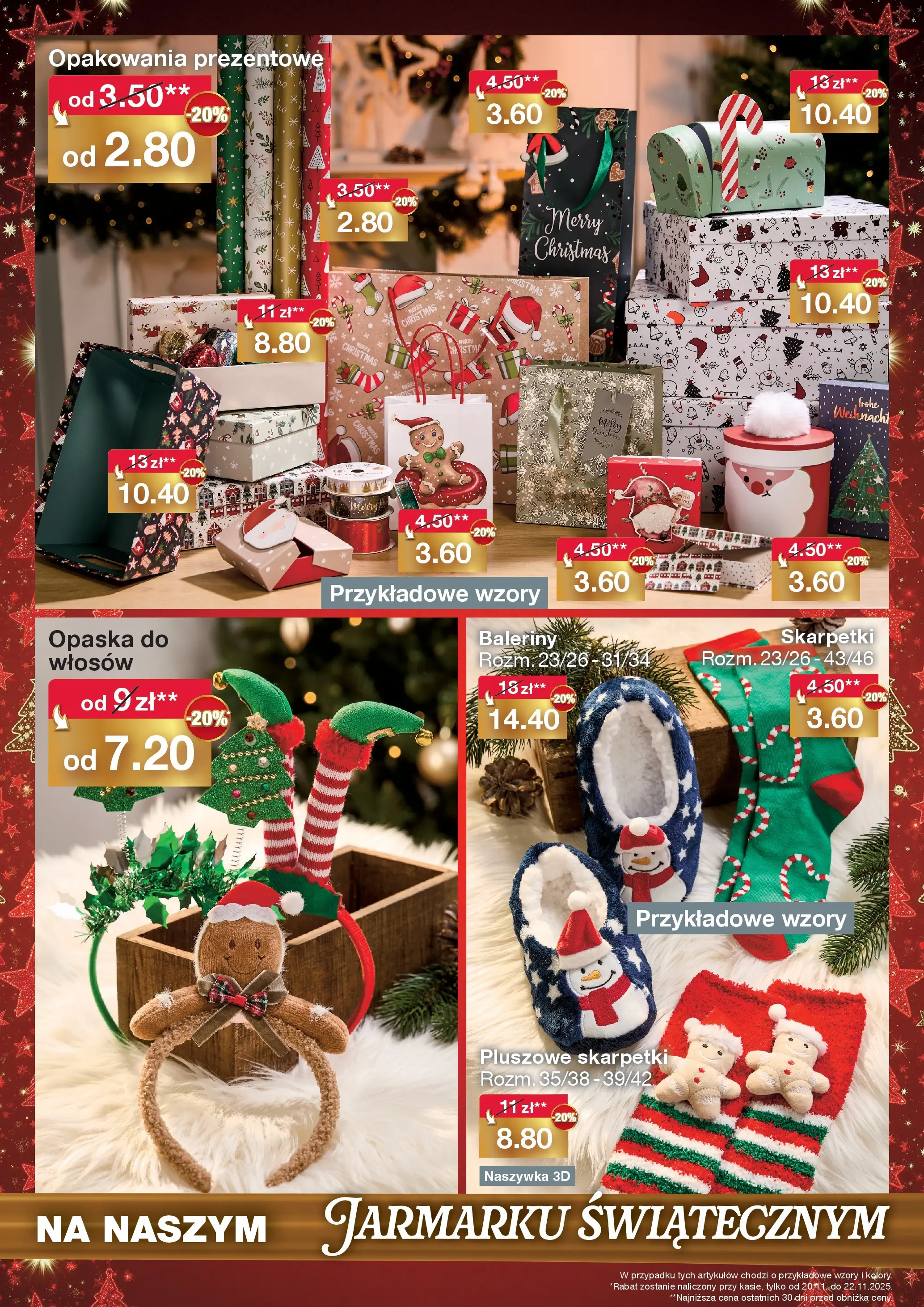 Woolworth Gazetka - Tychy od (20.11.2025 - 22.11.2025) | Strona: 13 | Produkty: Baleriny, Skarpetki
