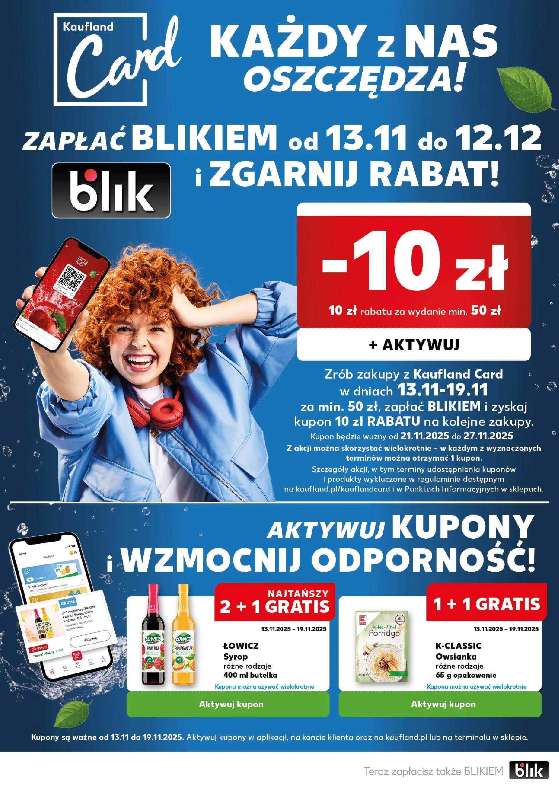Kaufland gazetka od 13.11.2025 - od jutra PDF | Strona: 8 | Produkty: Syrop, Owsianka