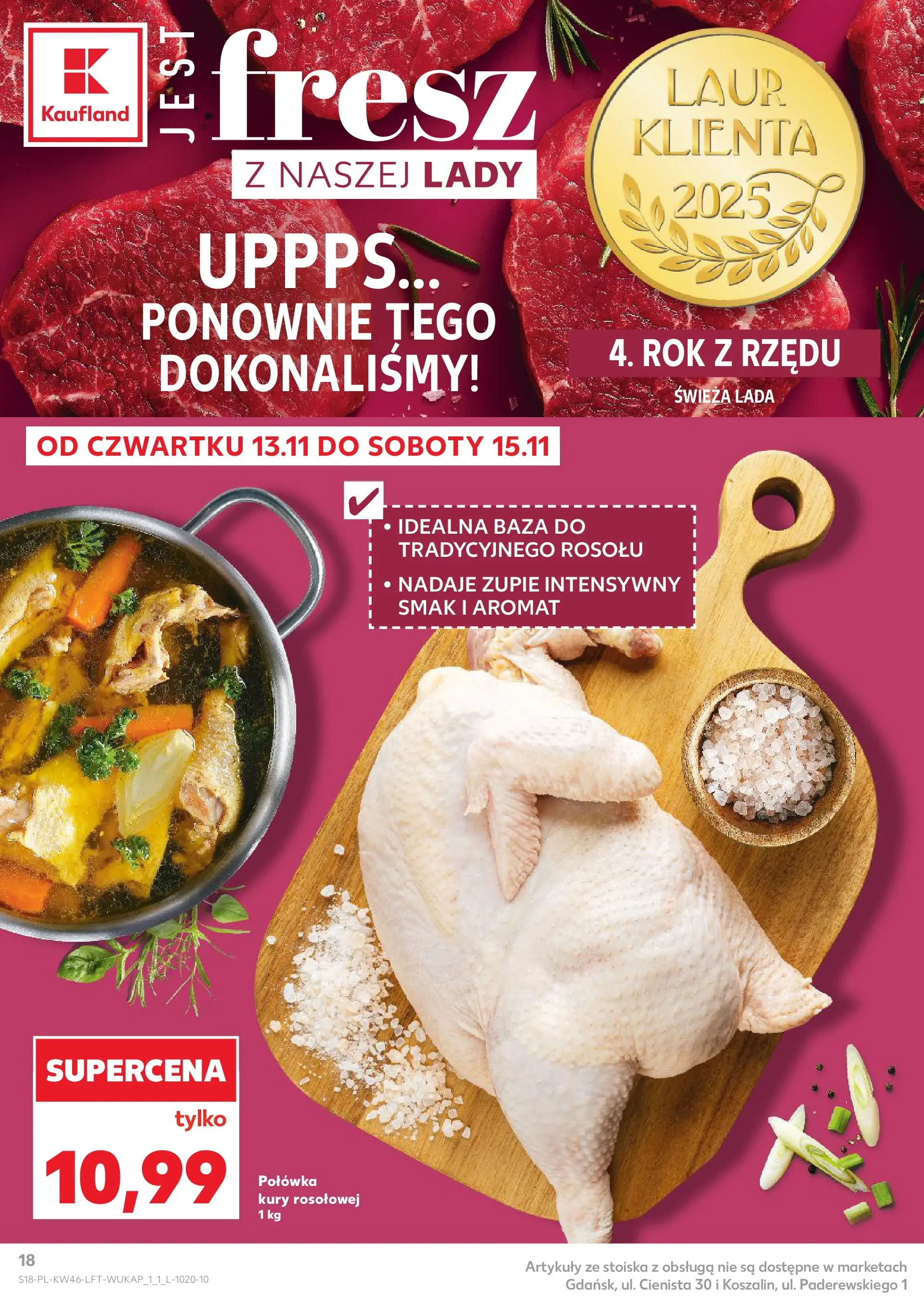 Kaufland gazetka od 13.11.2025 - od jutra PDF | Strona: 18