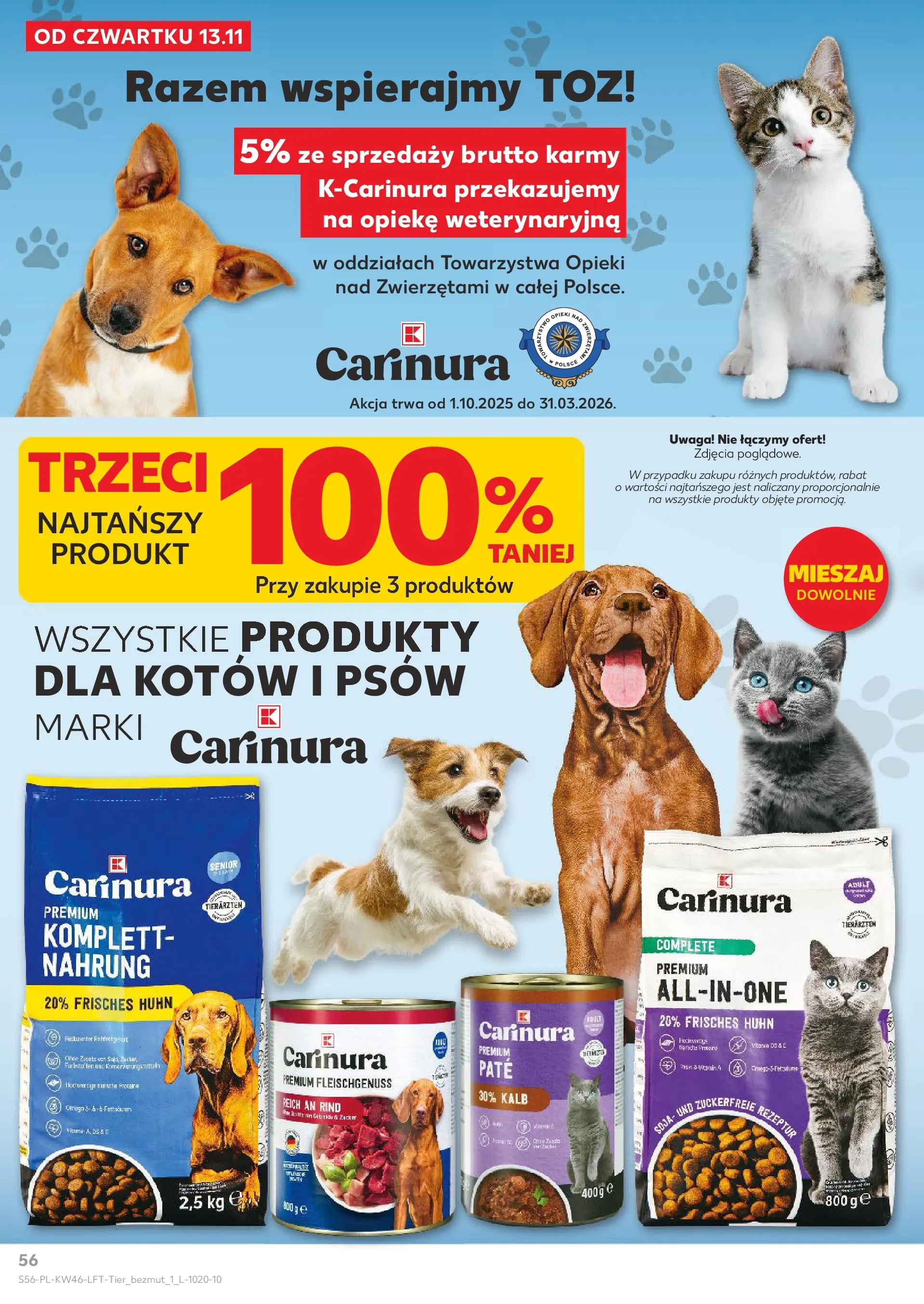 Kaufland gazetka od 13.11.2025 - od jutra PDF | Strona: 56 | Produkty: Soja