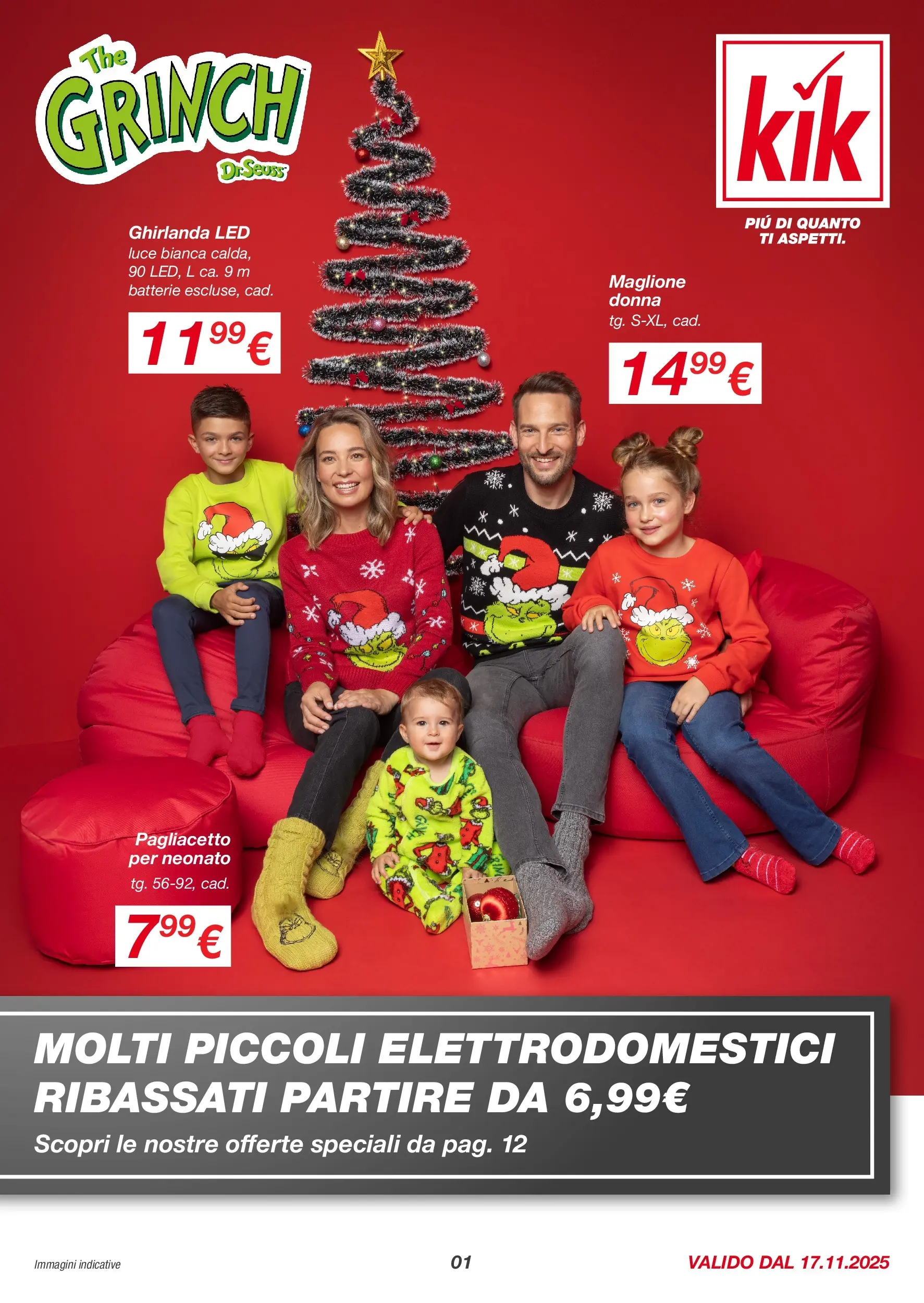 KiK volantino dal 17/11 > BLACK FRIDAY 2025 | Pagina: 1 | Prodotti: Maglione, Batterie