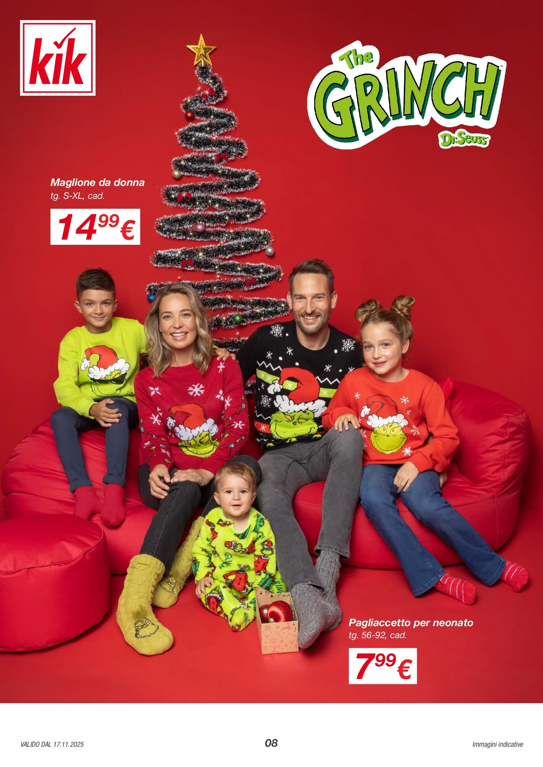 KiK volantino dal 17/11 > BLACK FRIDAY 2025 | Pagina: 8 | Prodotti: Maglione