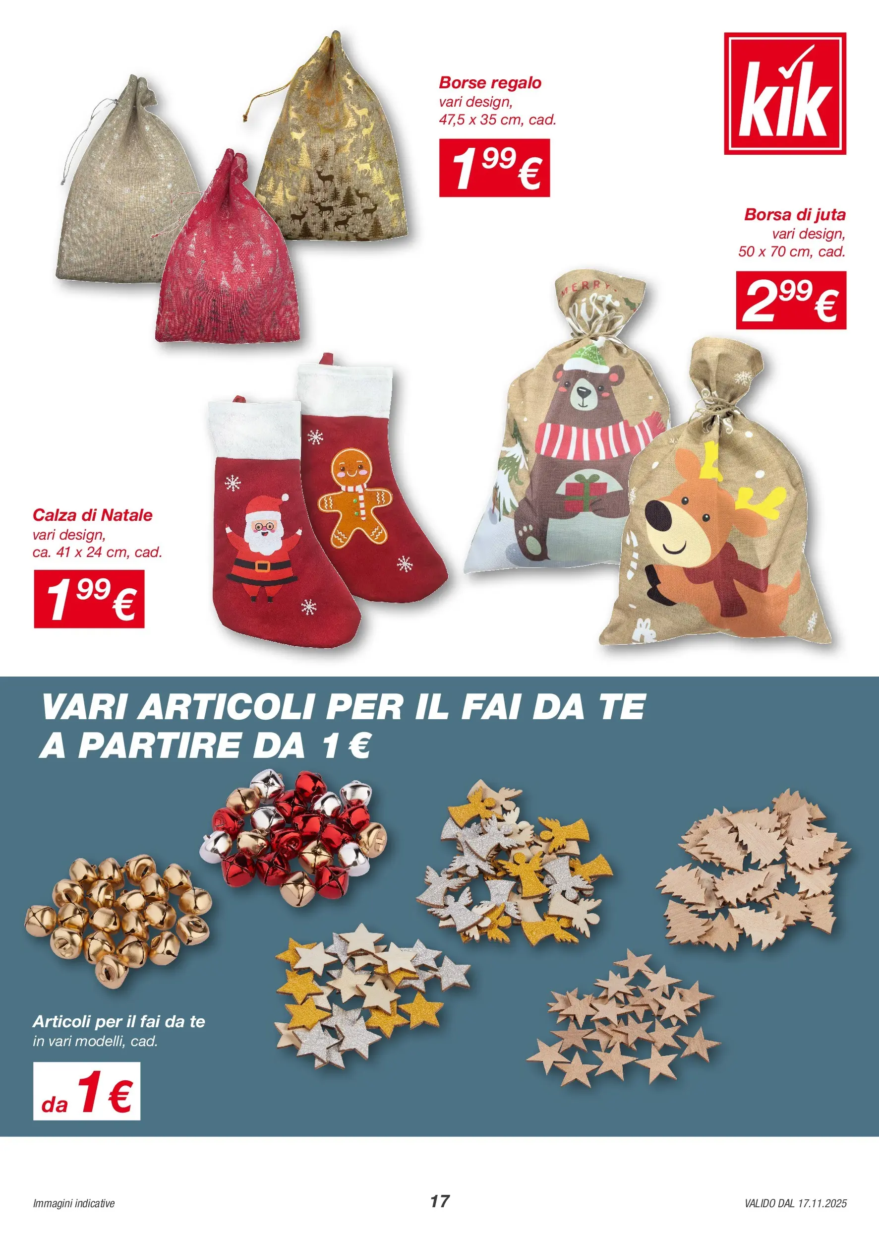 KiK volantino dal 17/11 > BLACK FRIDAY 2025 | Pagina: 17 | Prodotti: Tè, Borsa