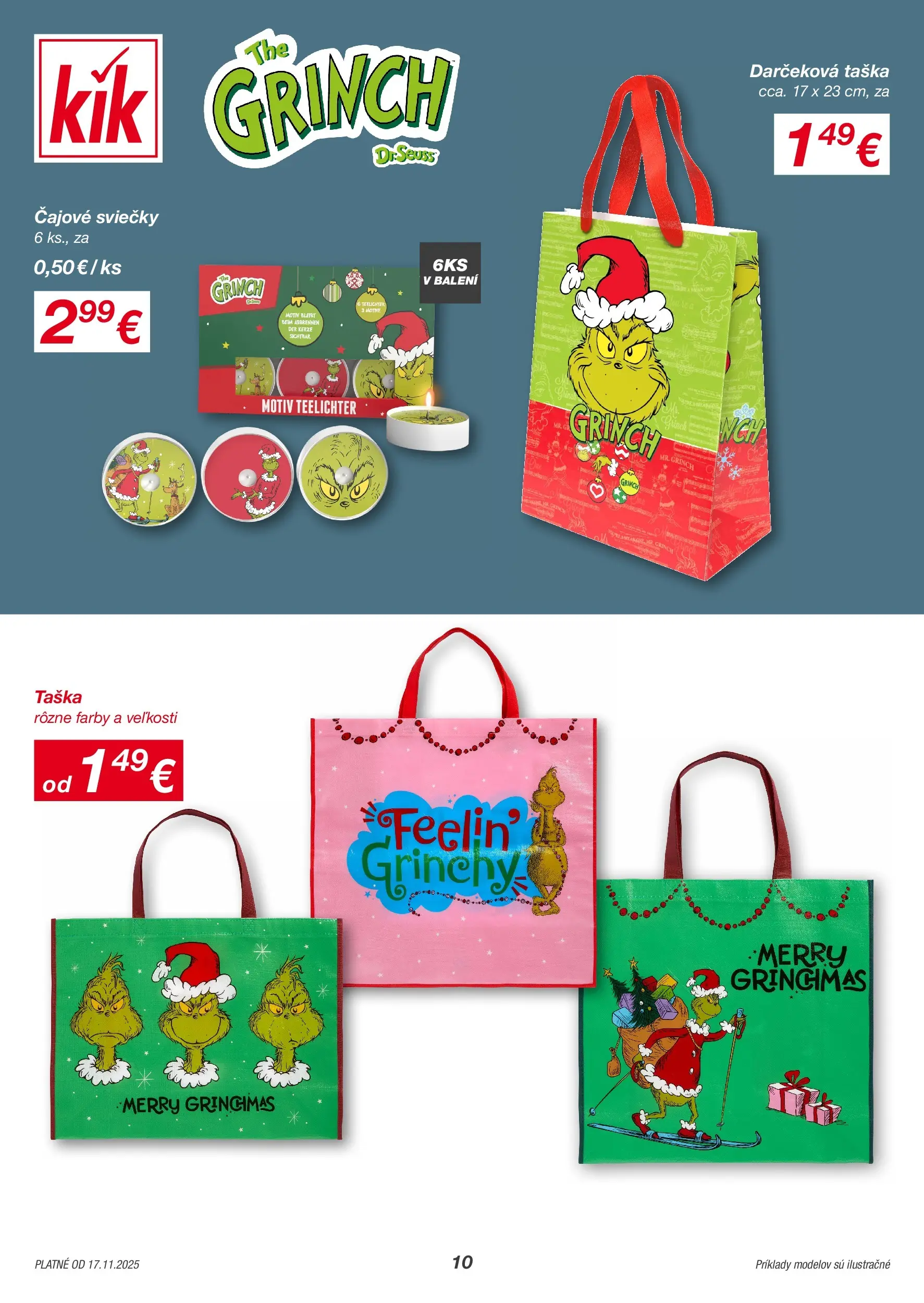 Kik Black Friday leták od 16.11.2025 | Online | Strana: 10 | Produkty: Sviečky, Taška