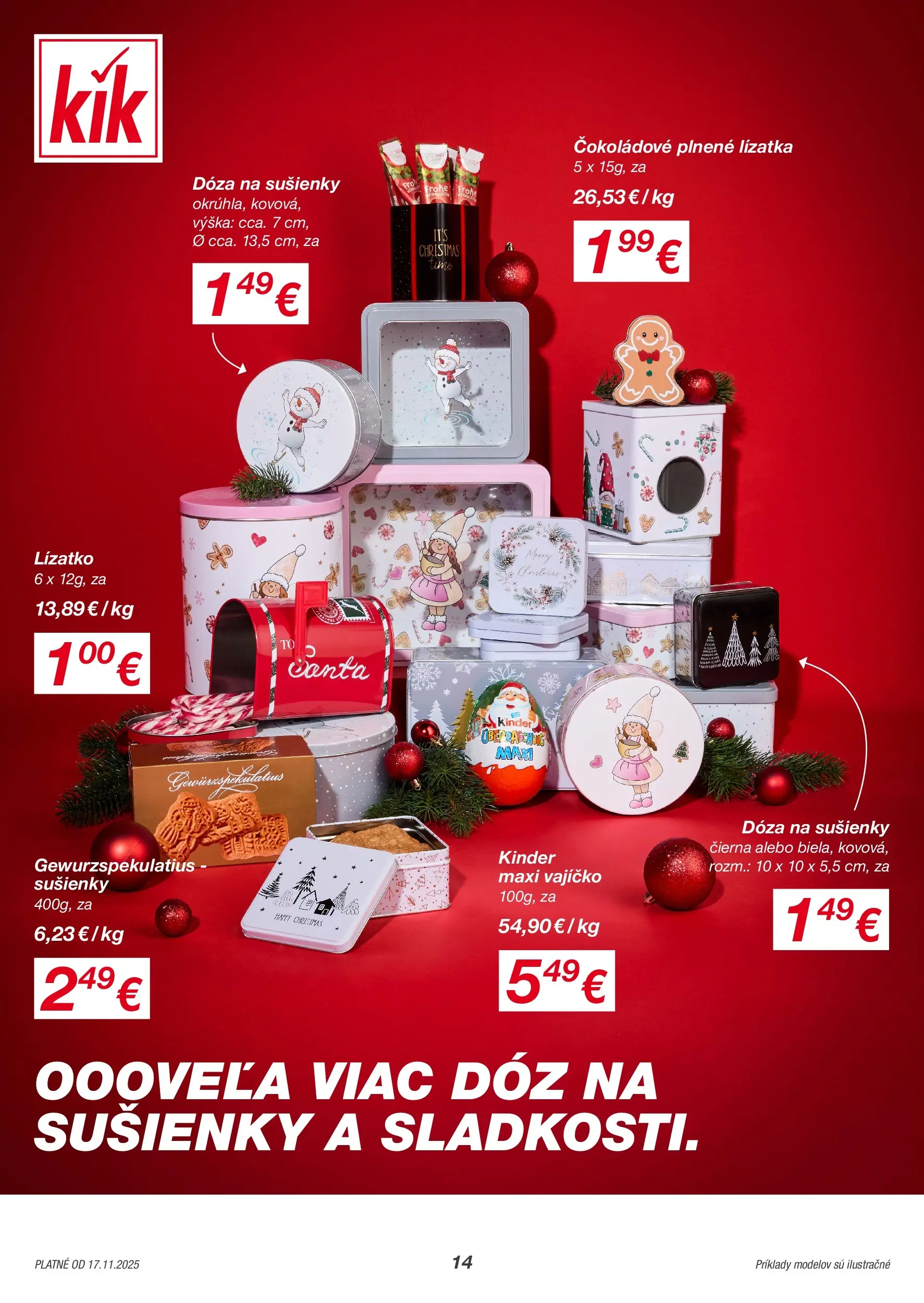 Kik Black Friday leták od 16.11.2025 | Online | Strana: 14 | Produkty: Kinder