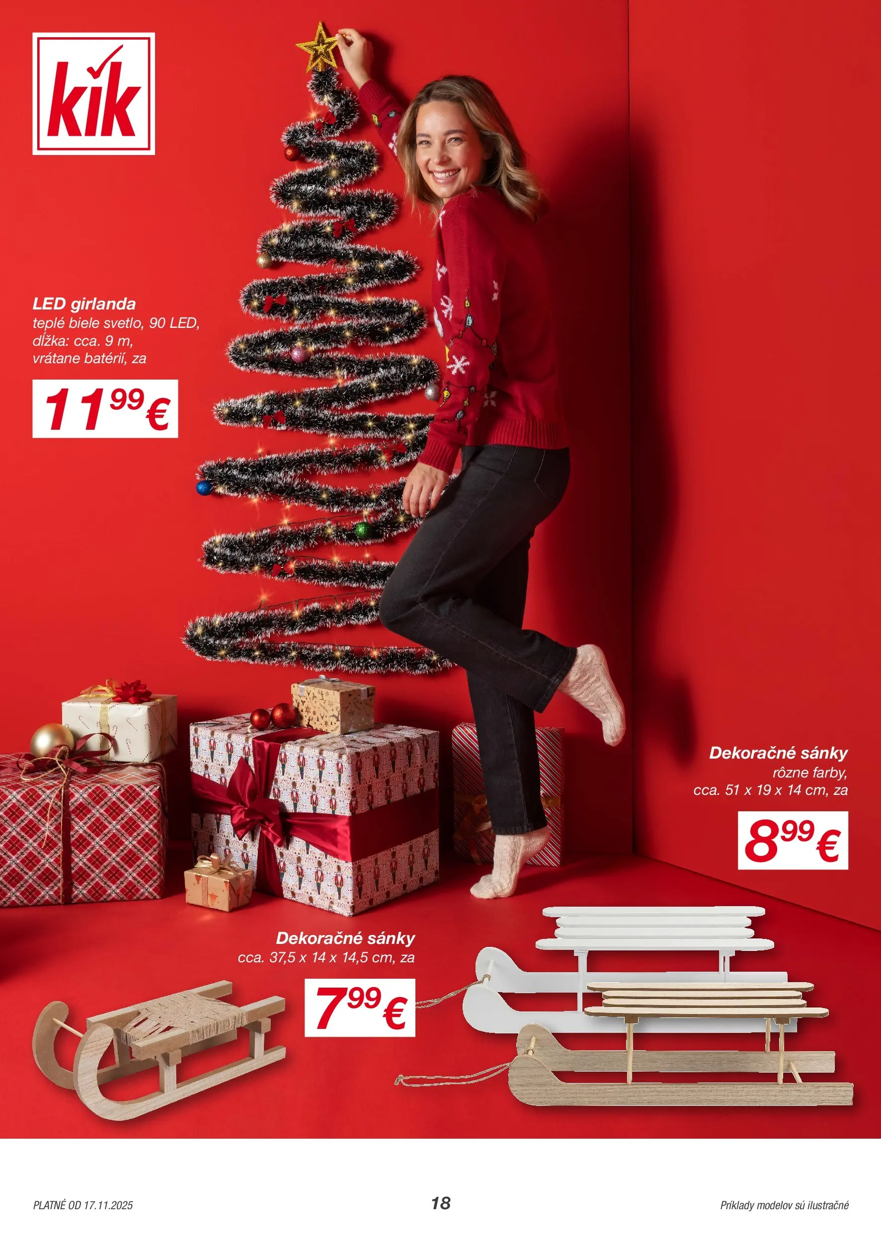 Kik Black Friday leták od 16.11.2025 | Online | Strana: 18 | Produkty: Led