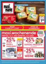 Maximarkt Maximarkt: Flugblatt - bis 19.11.2025