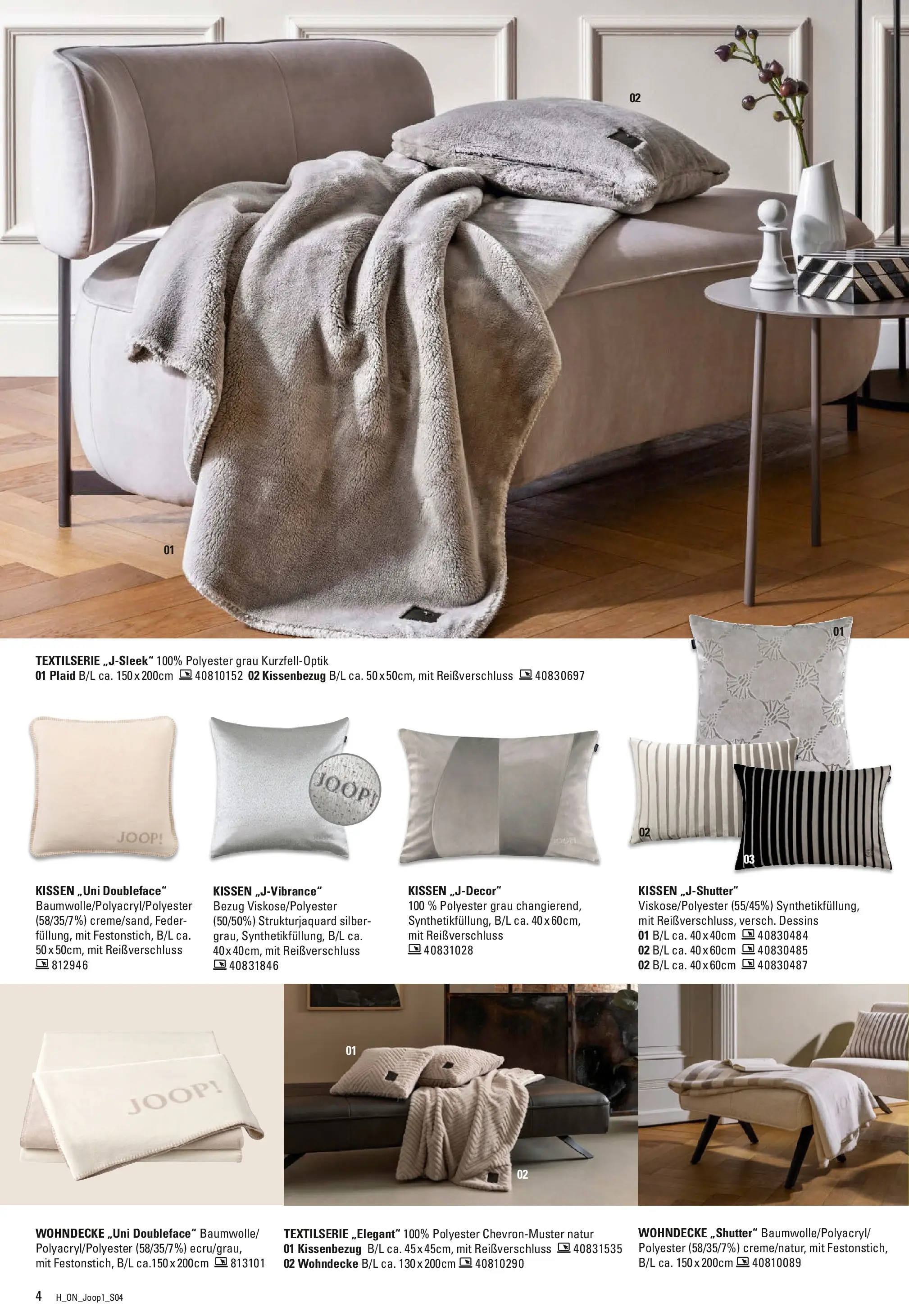 Höffner - Höffner: Möbelangebote (ab 11.11.2025) zum Blättern | Seite: 4 | Produkte: Kissen