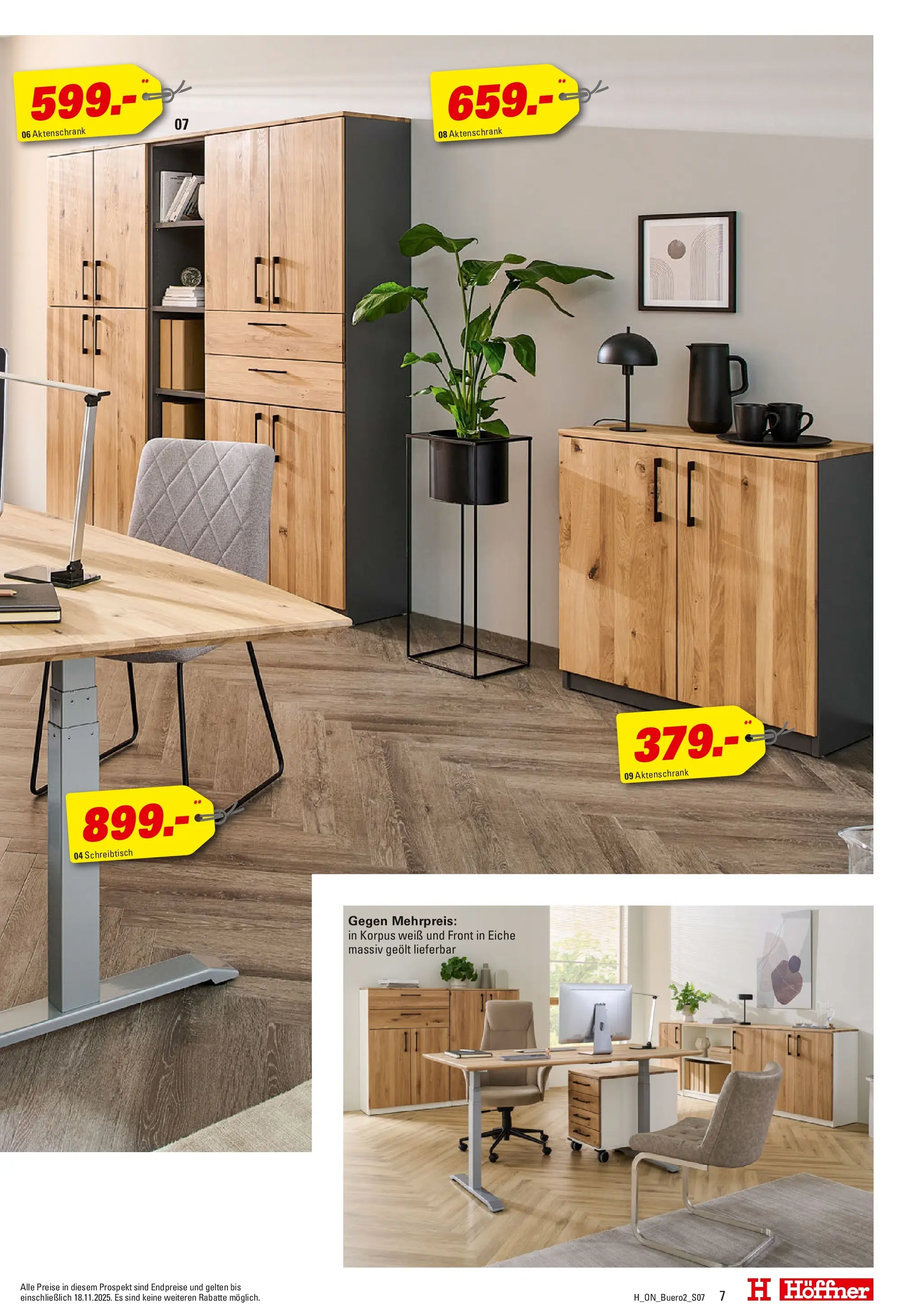 Höffner - Höffner: Möbelangebote (ab 11.11.2025) zum Blättern | Seite: 7