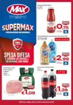 Max Supermercati Supermax promozioni incredibili - al 24.11.2025