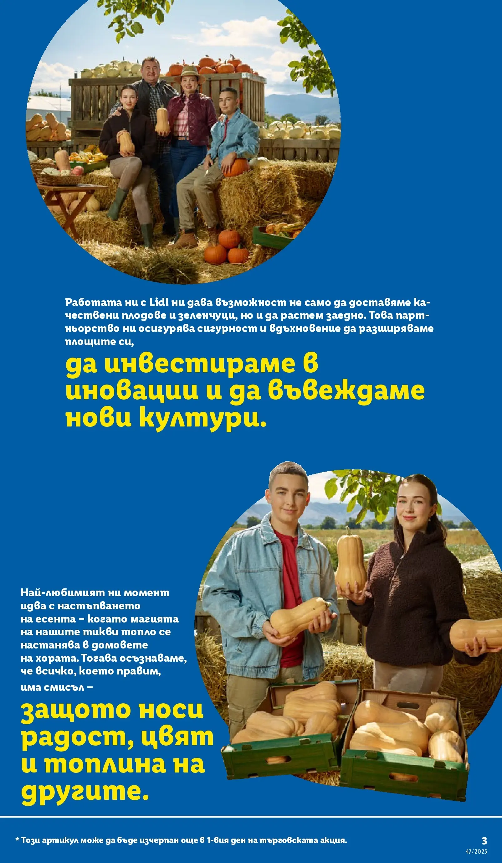 Лидл - Празнуваме с любими продукти на ниска цена в ЛИДЛ с валидност до 23.11.2025 от 16.11.2025 | Страница: 3 | Продукти: Плодове
