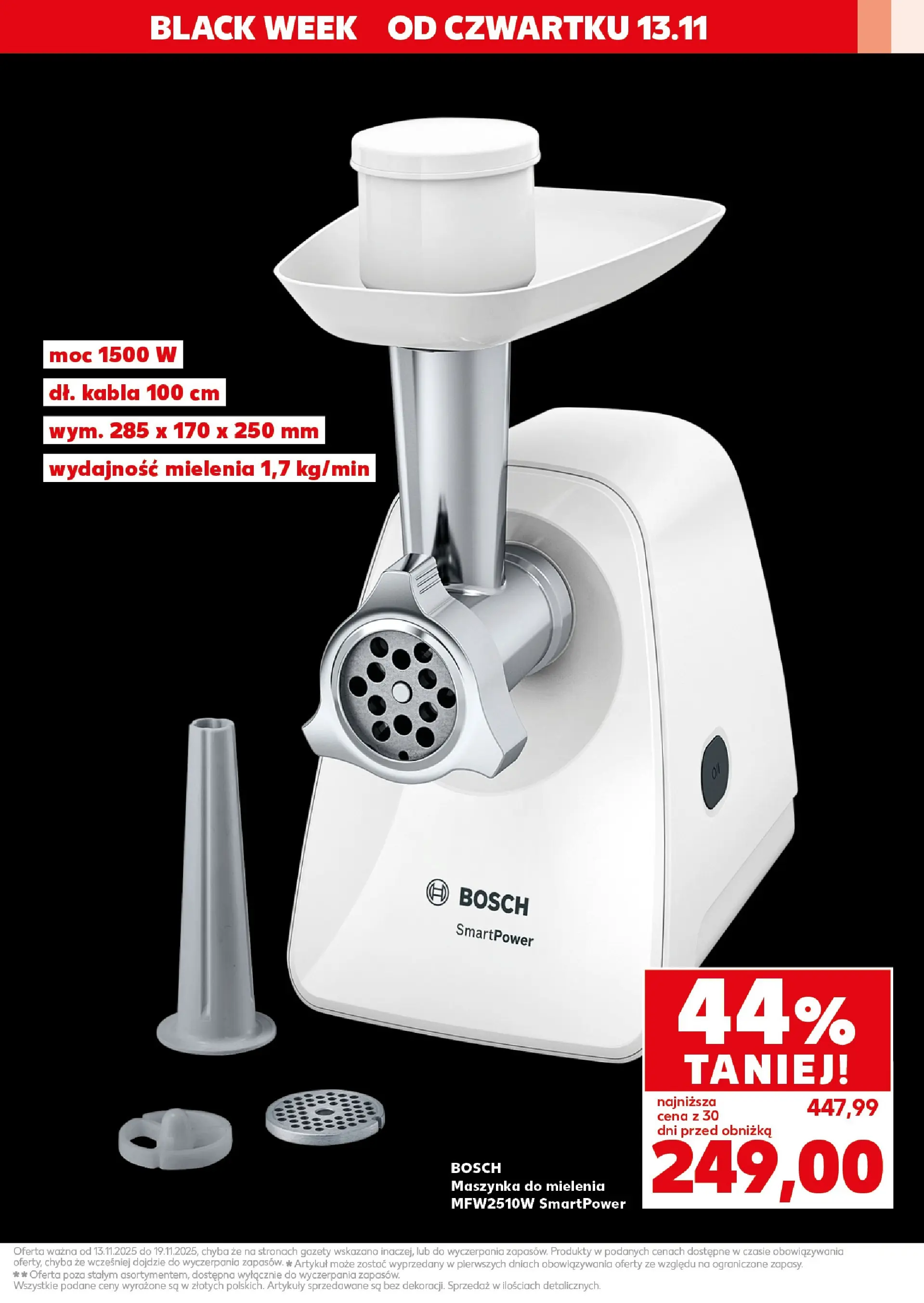 Kaufland gazetka (13.11.2025) od jutra ✳️ BLACK FRIDAY | Strona: 3