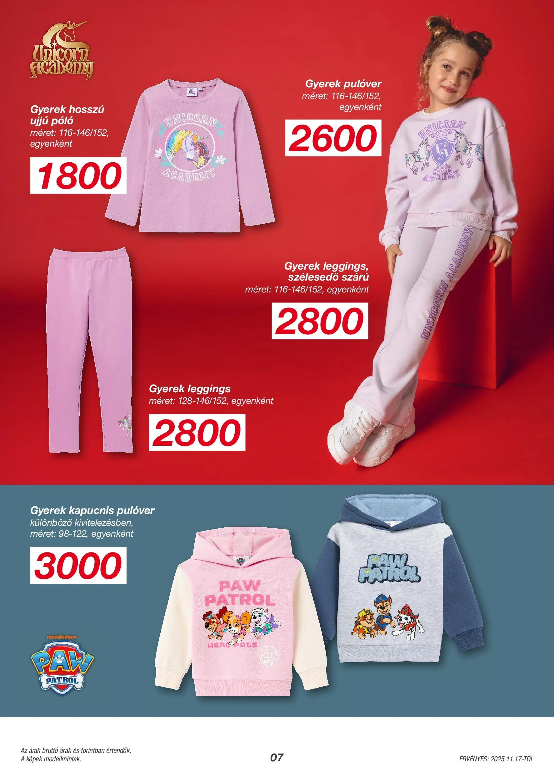 Kik - KiK újság érvényessége 2025.11.23-ig - 2025.11.13. -tól/töl > akció, lapozható szórólap 🛍️ | Oldal: 7 | Termékek: Pulóver, Leggings