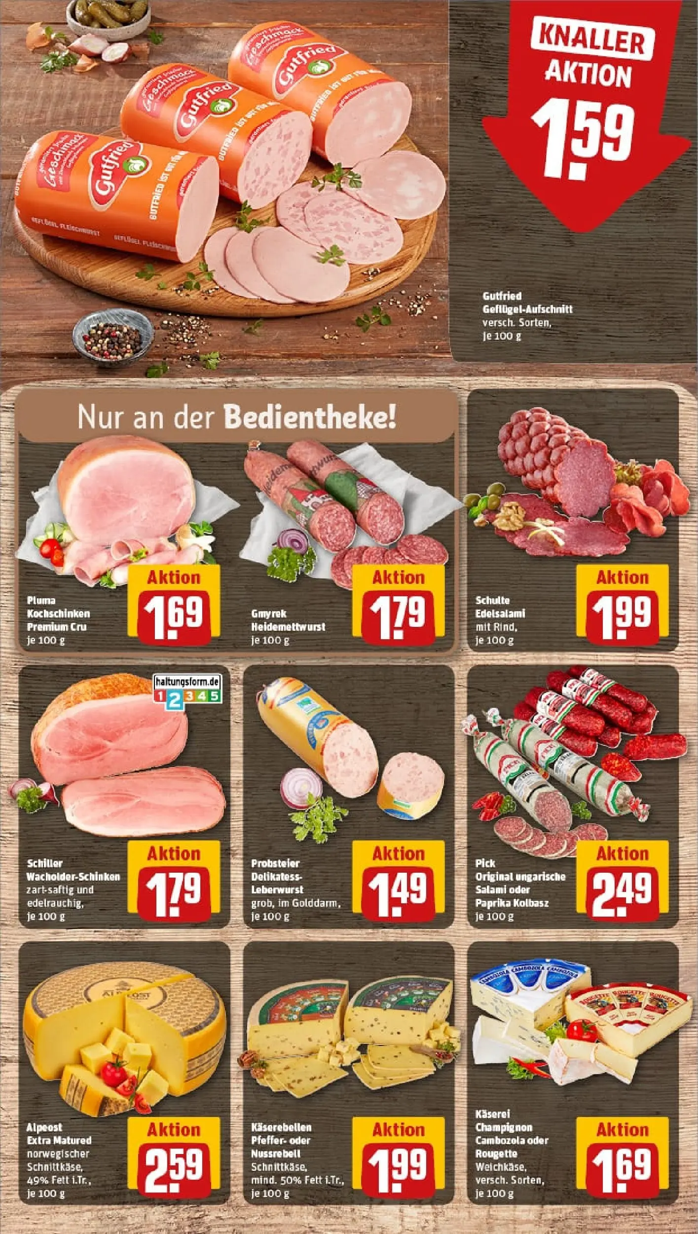 REWE Prospekt ab 17.11.2025 zum Blättern » Angebote | Seite: 11 | Produkte: Leerdammer, Salami, Chips