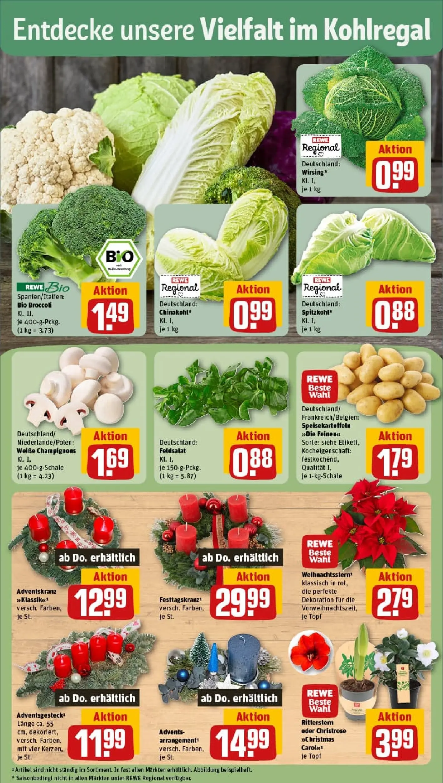 REWE Prospekt ab 17.11.2025 zum Blättern » Angebote | Seite: 9 | Produkte: Gouda, Pfeffer, Pizza, Reibekase