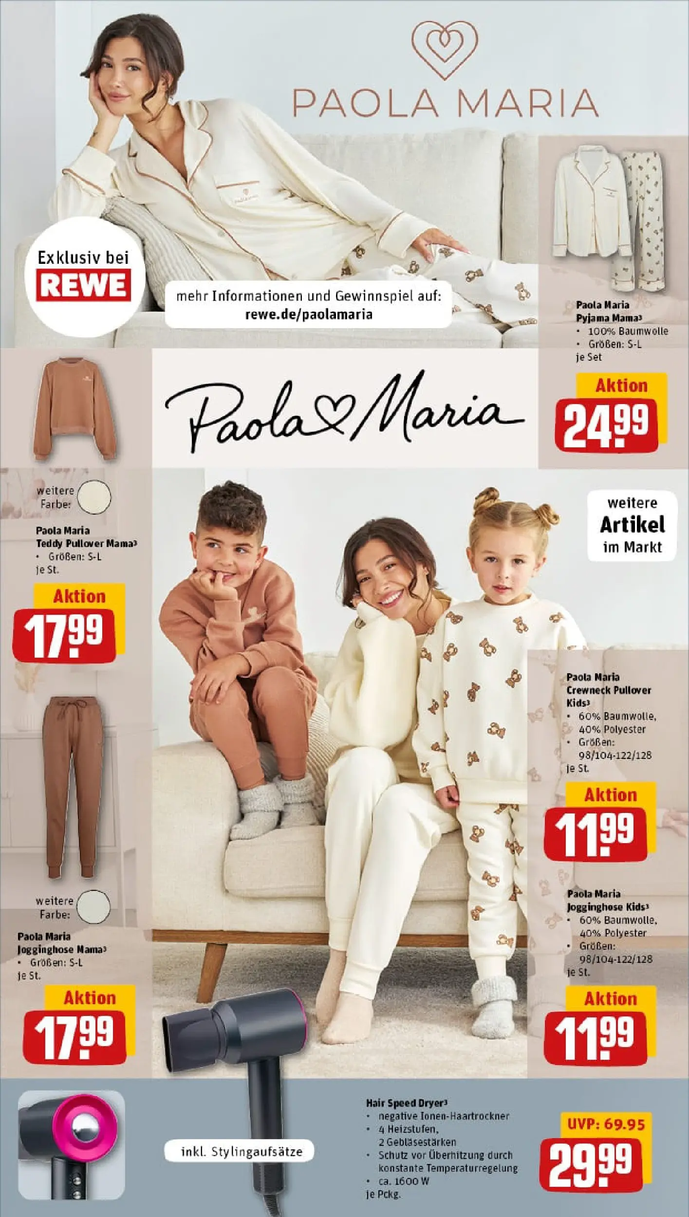 REWE Prospekt ab 17.11.2025 zum Blättern » Angebote | Seite: 29 | Produkte: Jogginghose, Pullover, Pyjama