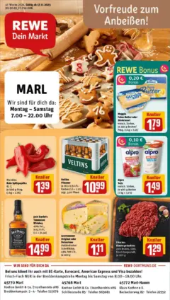 Rewe prospekt Marl	 ab 17.11.2025 gültig