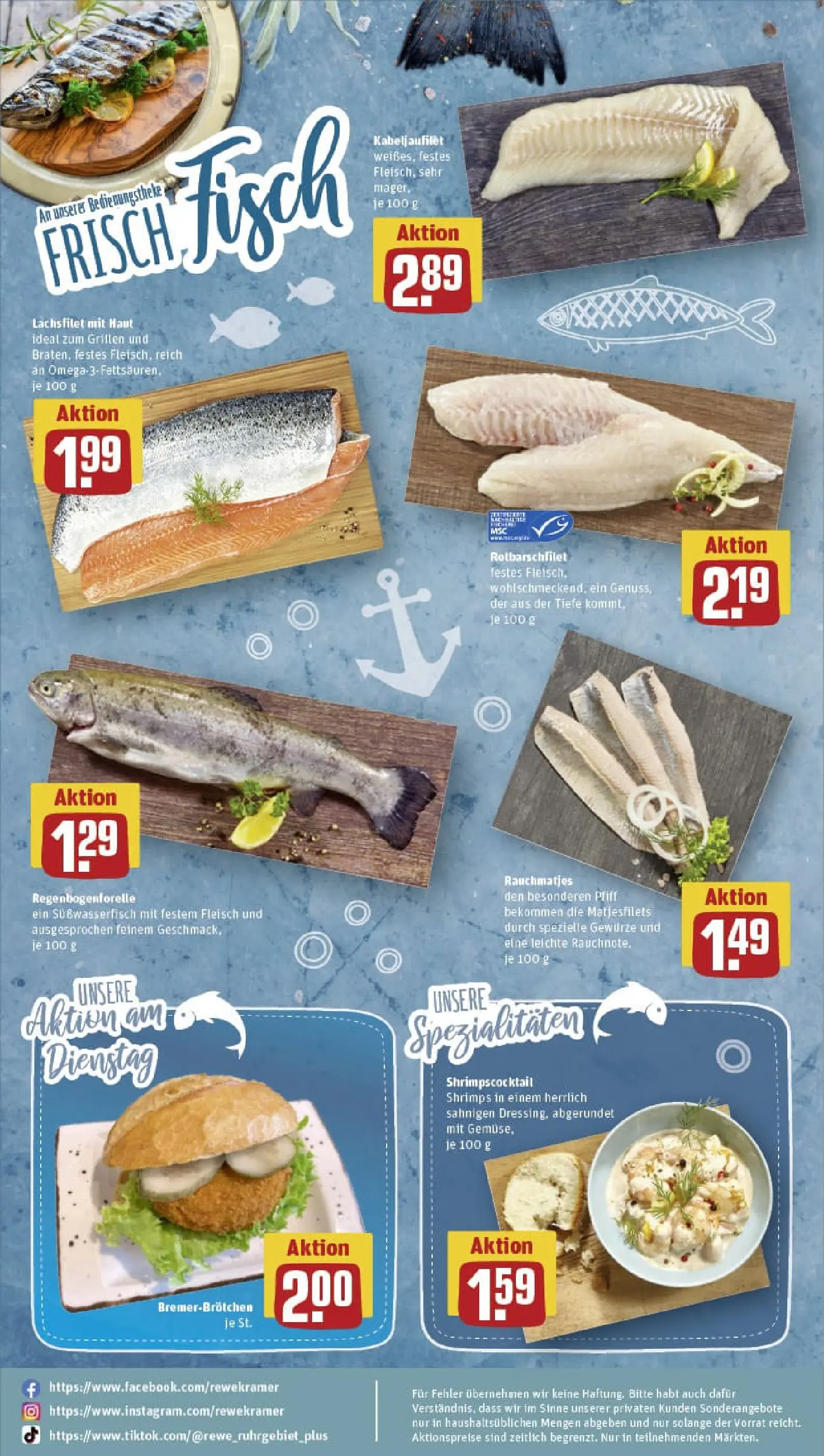 REWE Prospekt ab 17.11.2025 zum Blättern » Angebote | Seite: 28 | Produkte: Fisch, Gewürze, Gemüse, Fleisch